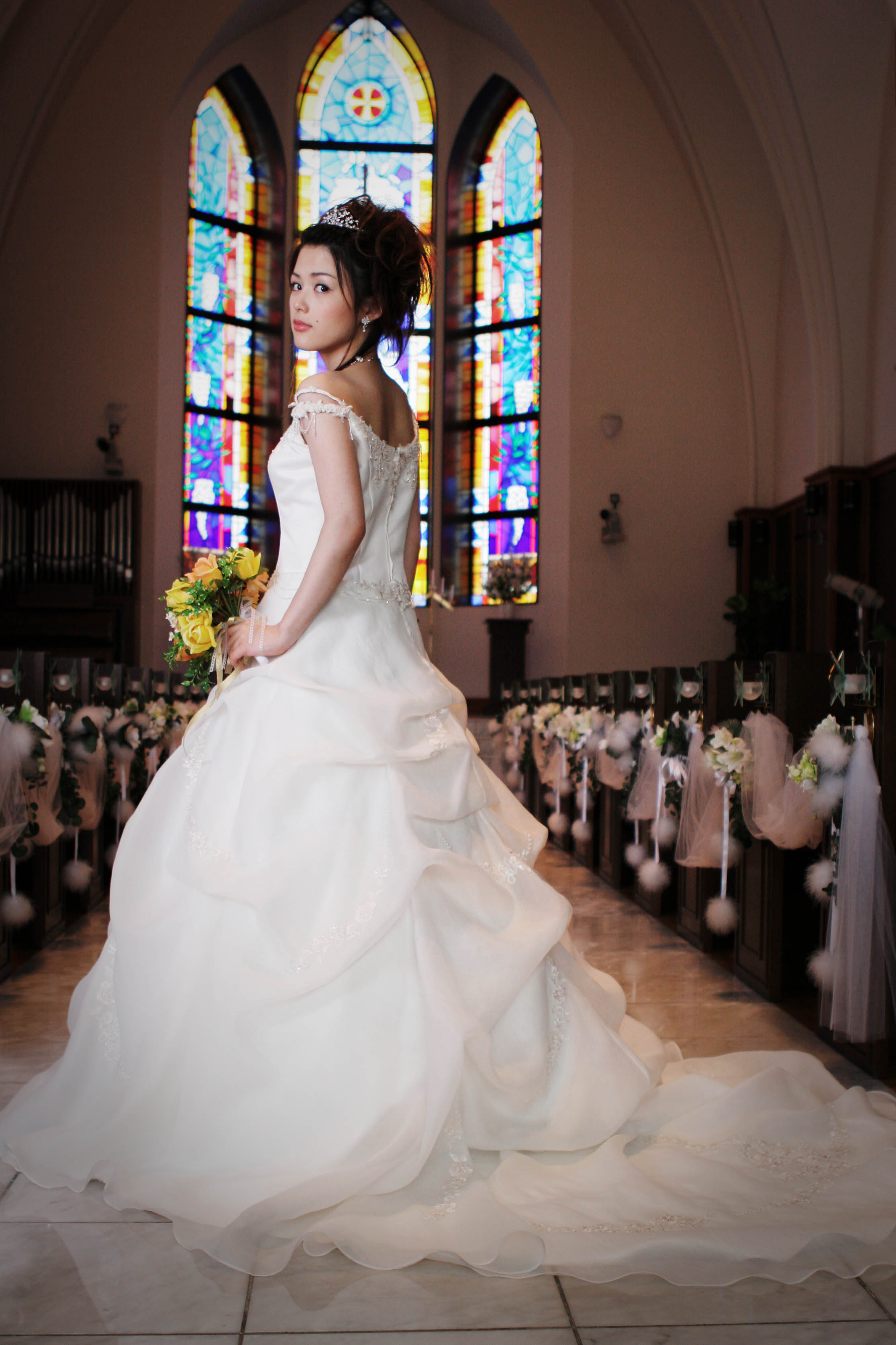 ブライダルフォト　前撮り　ロケフォト