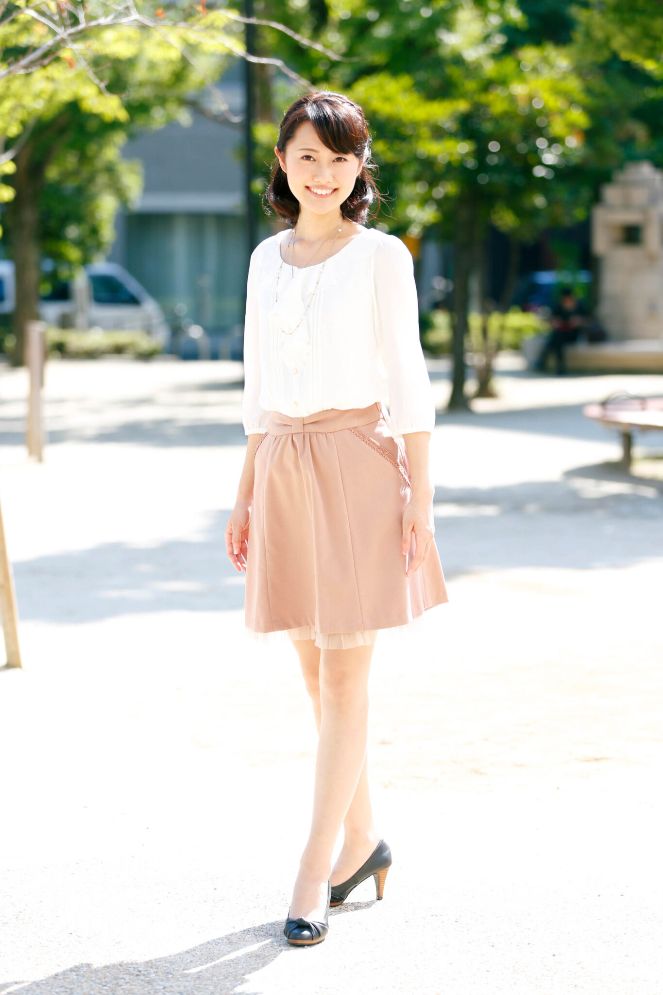 ナチュラルメイク　証明写真撮影　エアライン