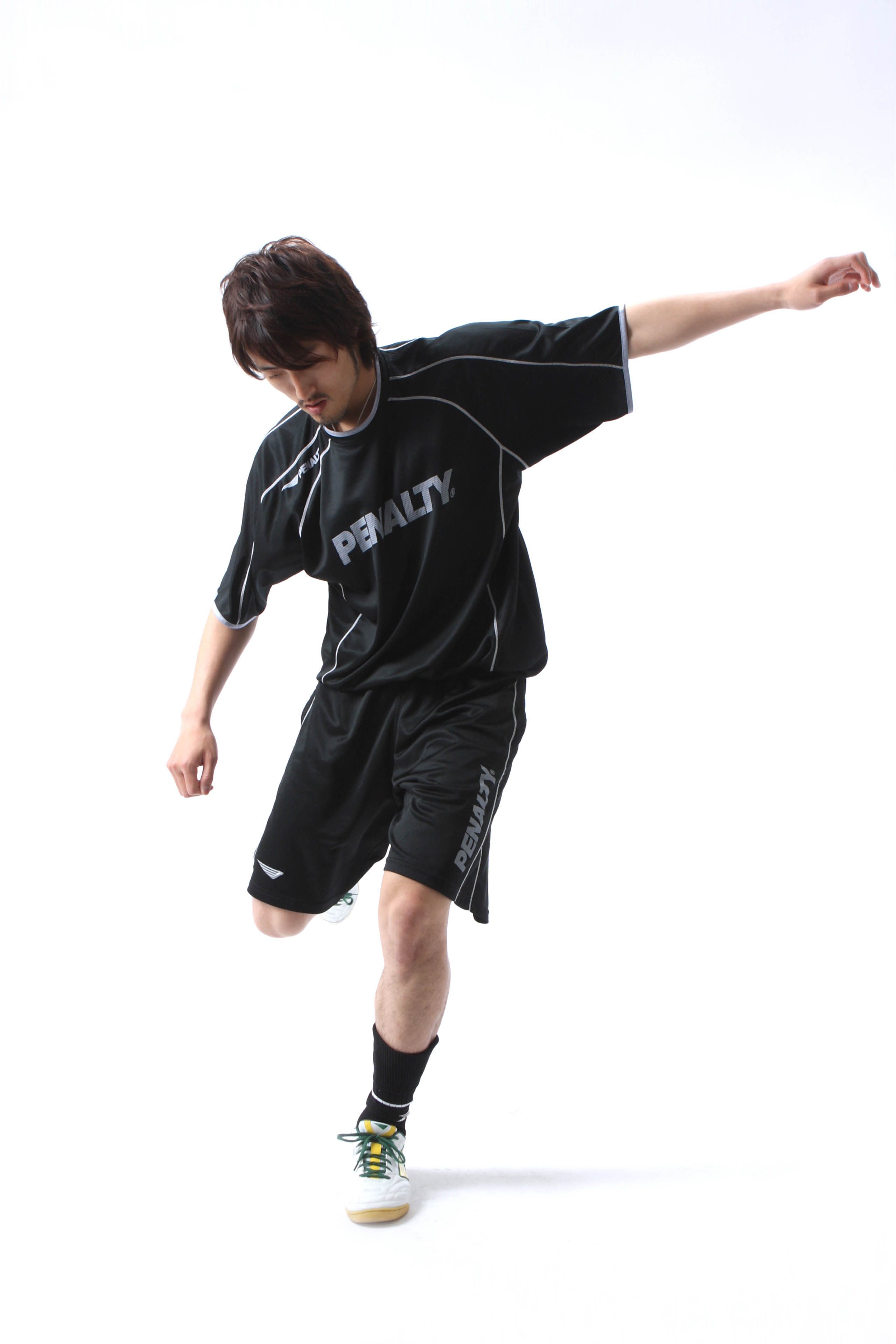 サッカー選手のプロフィール撮影　プロフィール写真