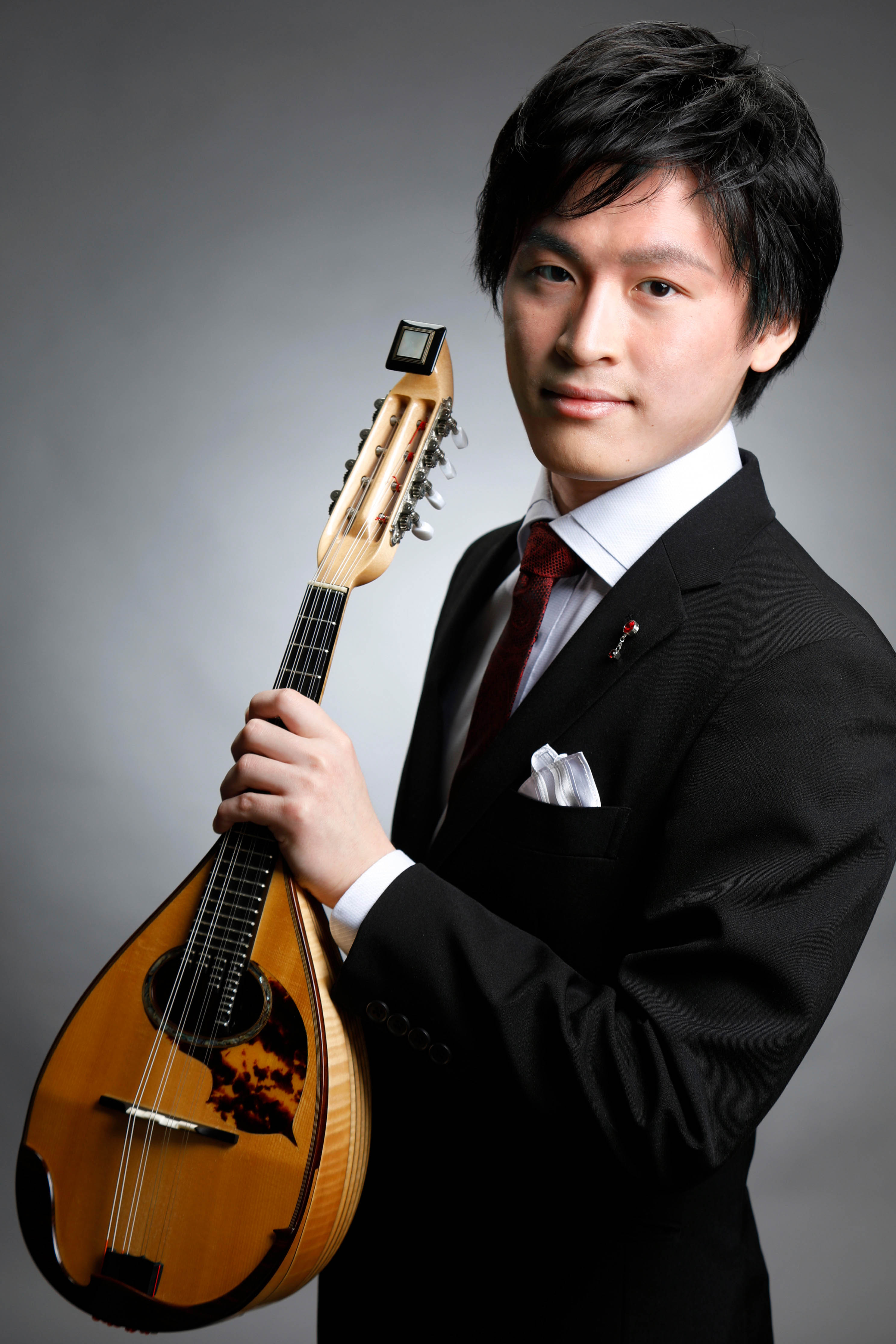 男性音楽家のプロフィール写真　プロフィール撮影