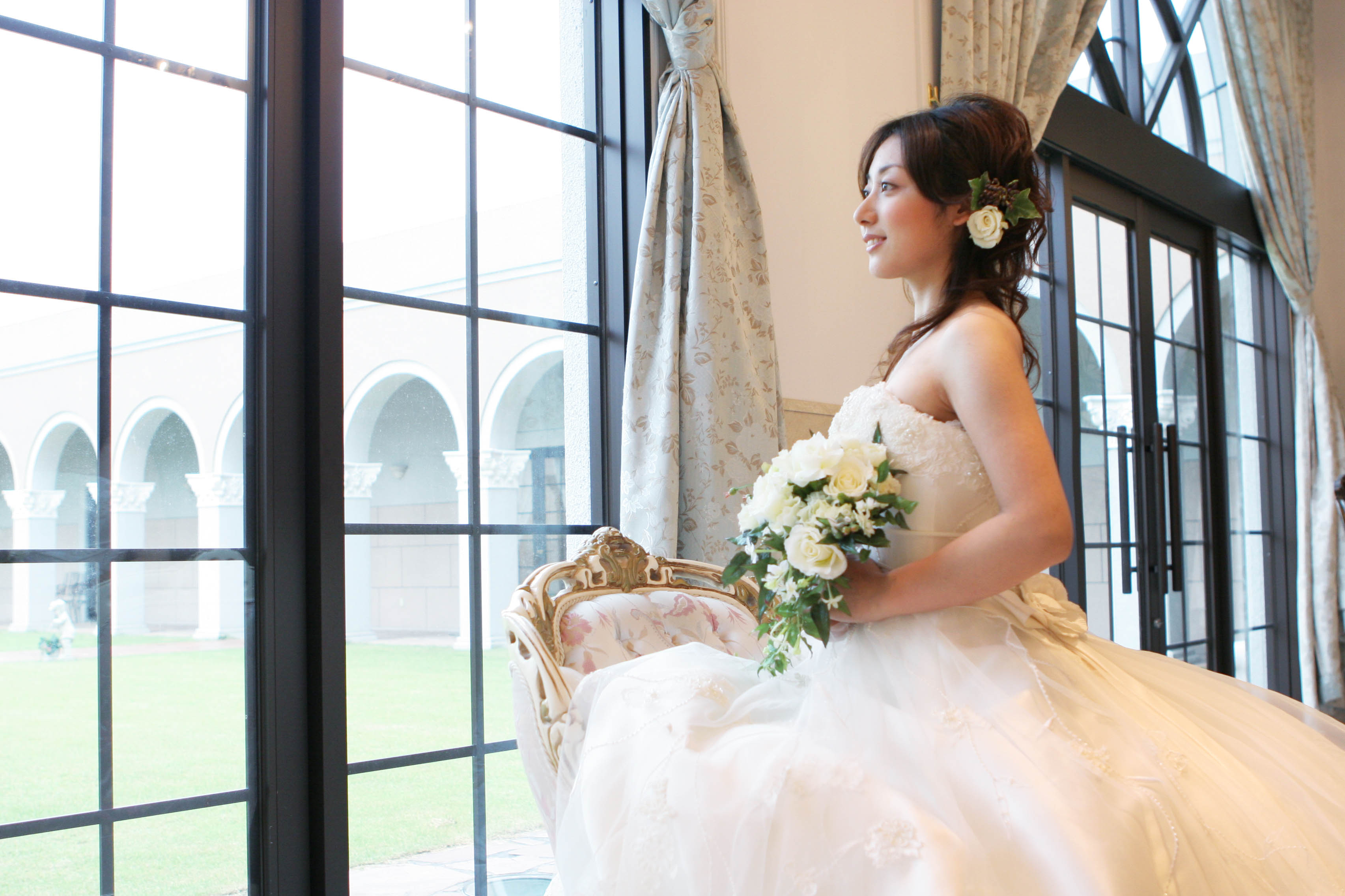 ブライダルフォト　前撮り　ロケフォト