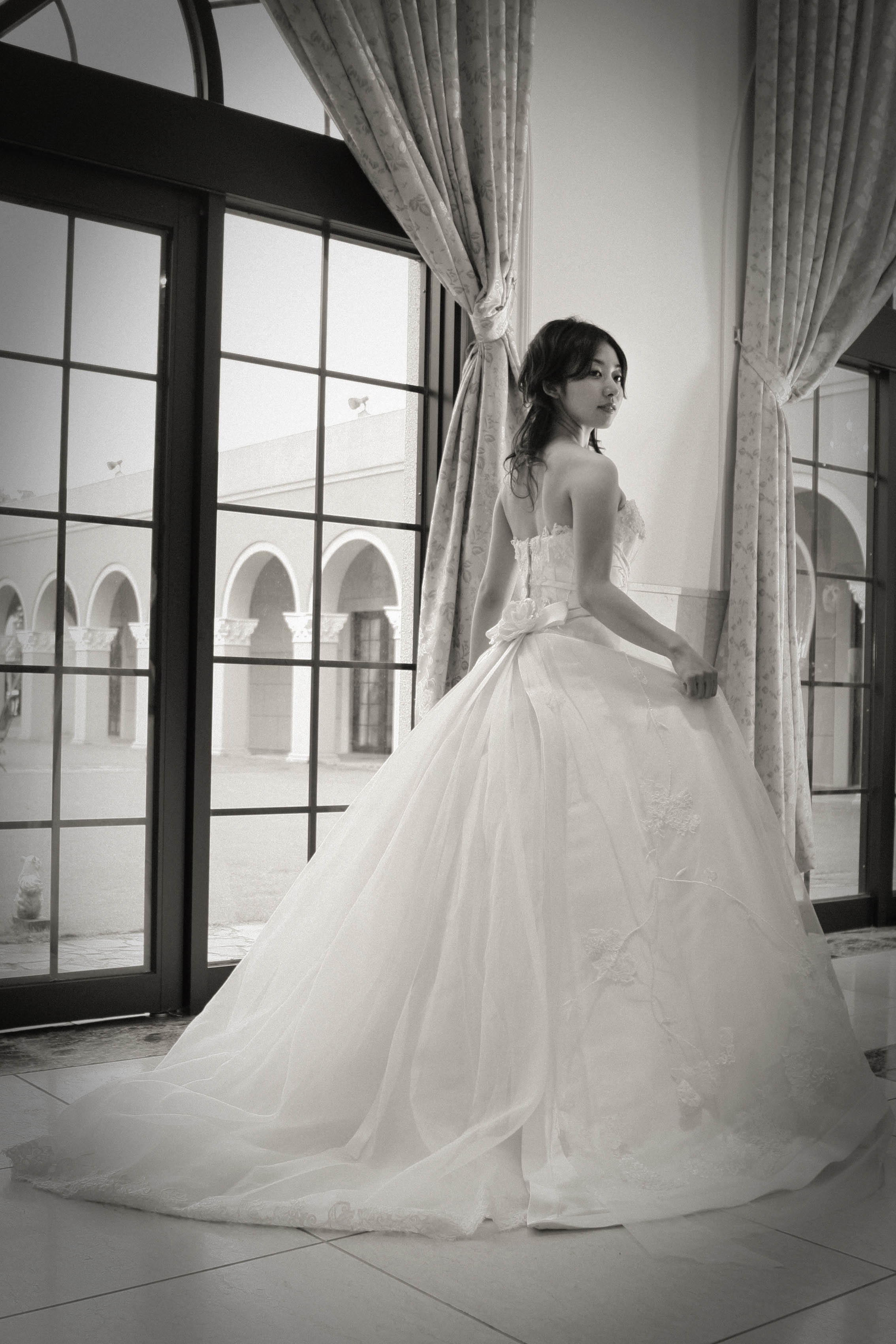 ブライダルフォト　前撮り　ロケフォト