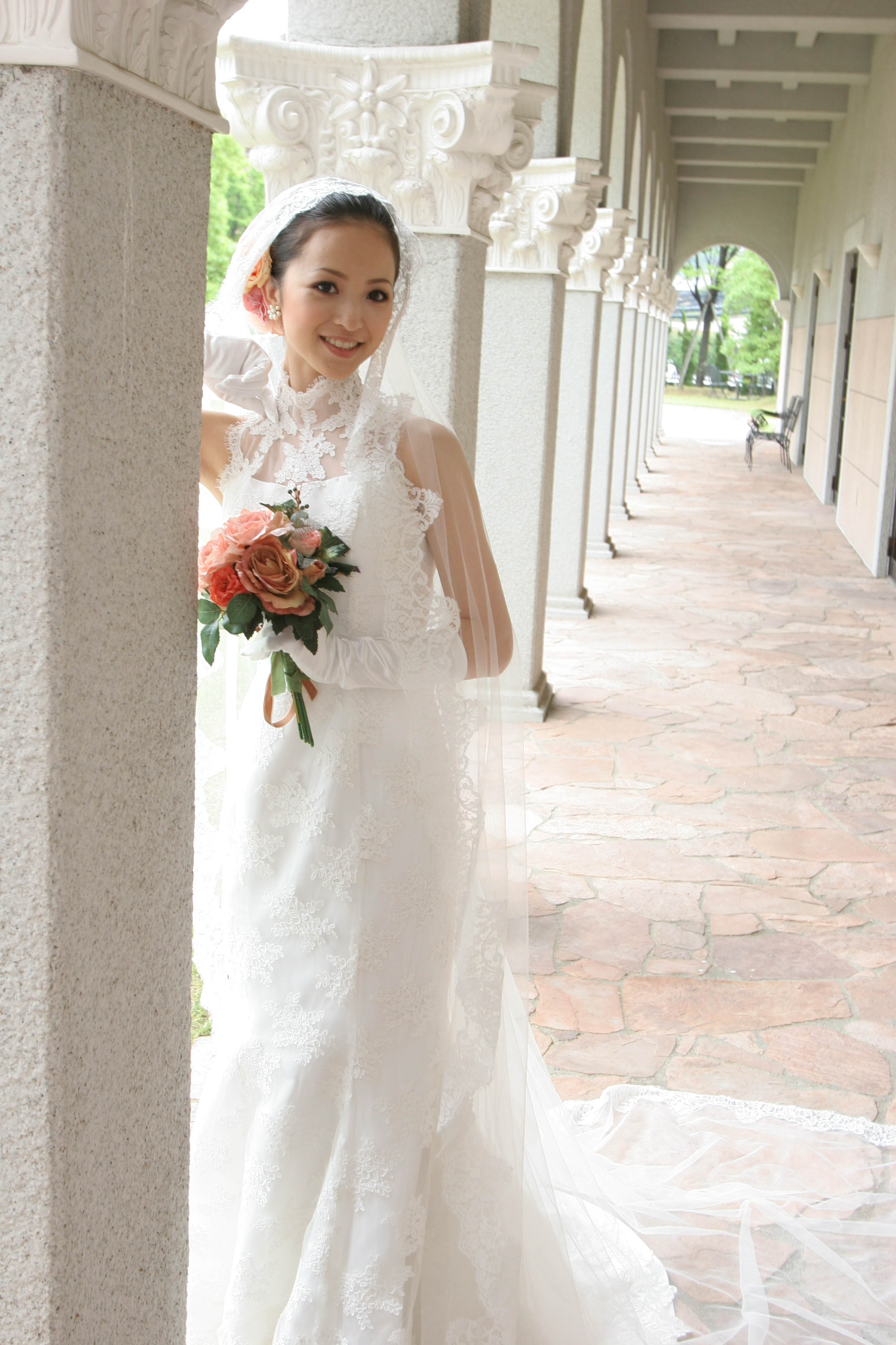 ブライダルフォト　前撮り　ロケフォト