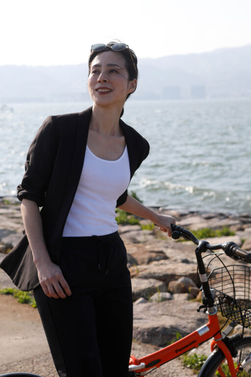 大人女子ポートレート　ロケフォト　スタイリッシュ