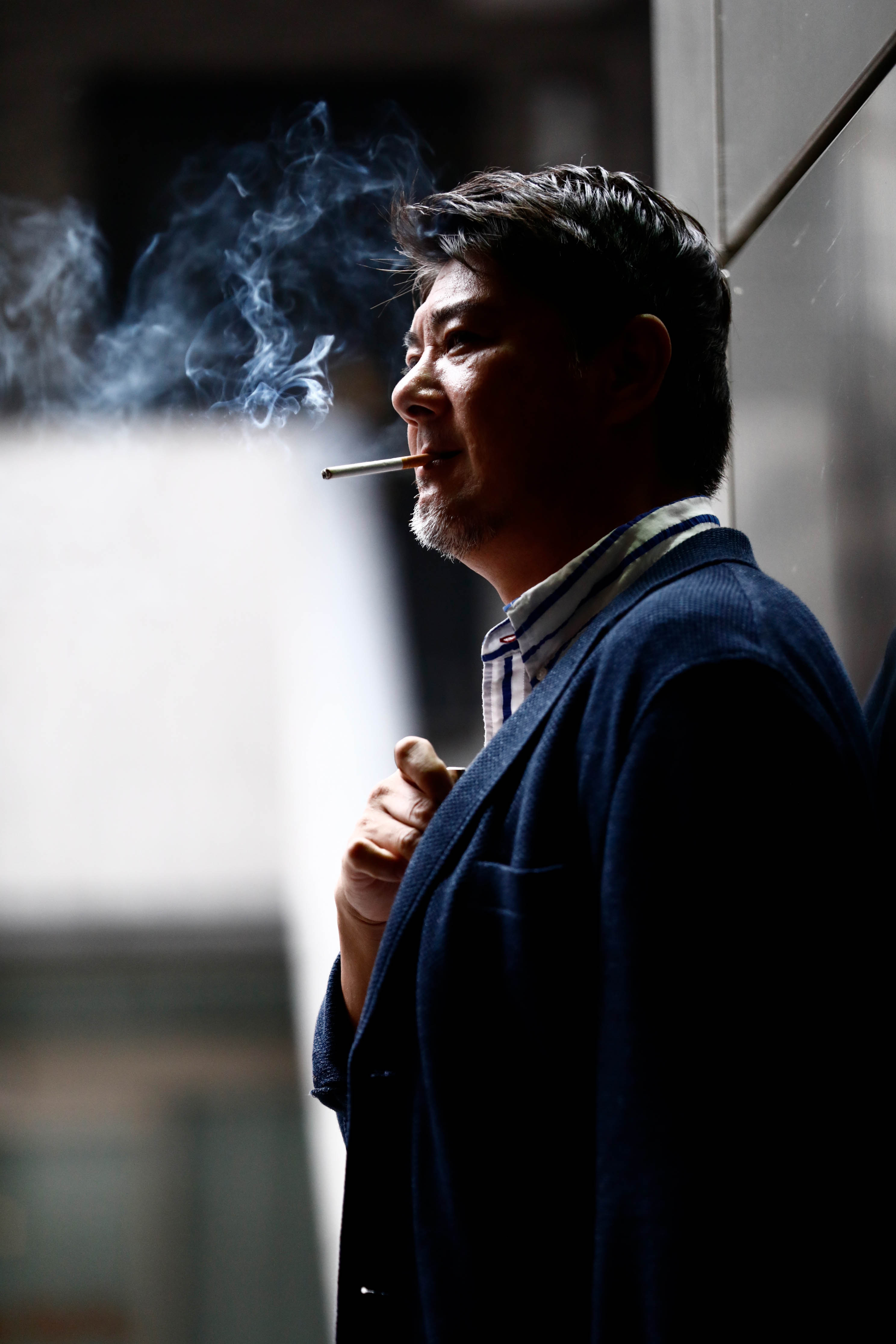 メンズON・OFF　男性ポートレート撮影　ロケフォト