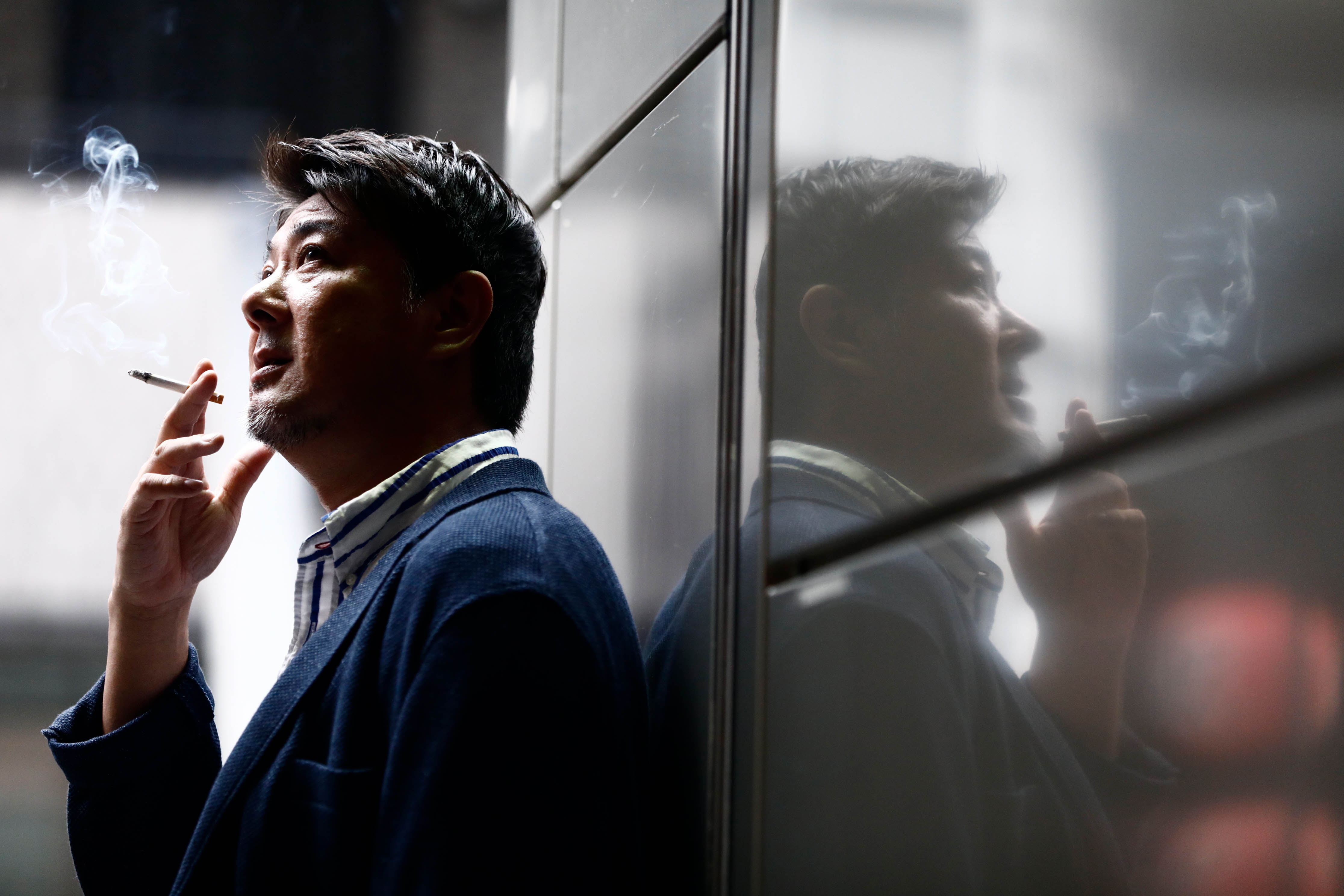 メンズON・OFF　男性ポートレート撮影　ロケフォト