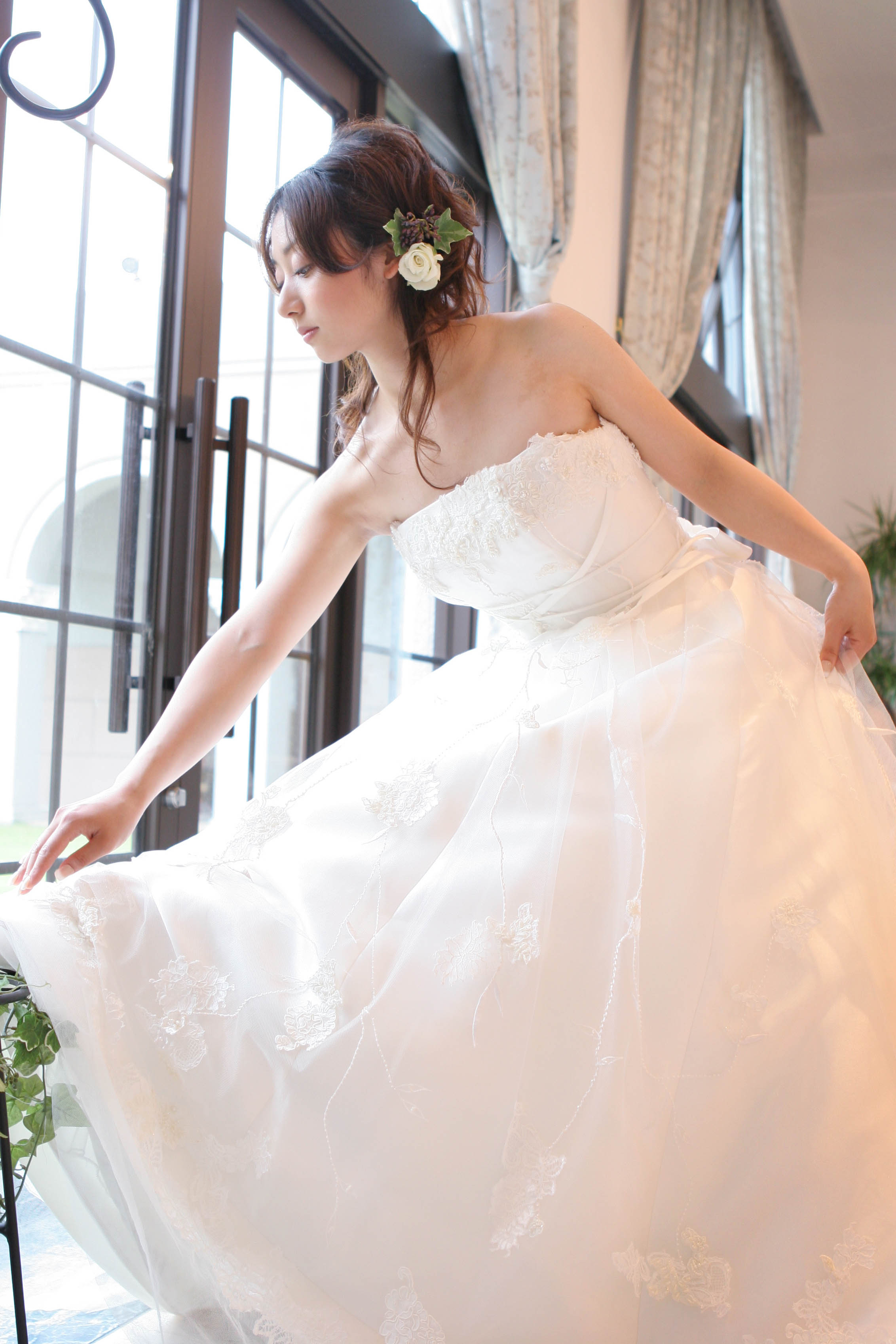 ブライダルフォト　前撮り　ロケフォト