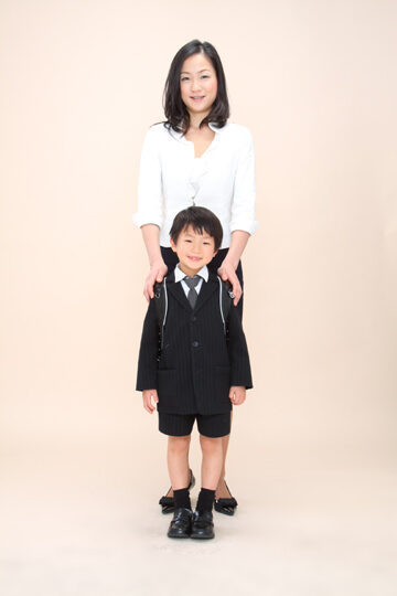 ファミリーフォト　家族の記念写真