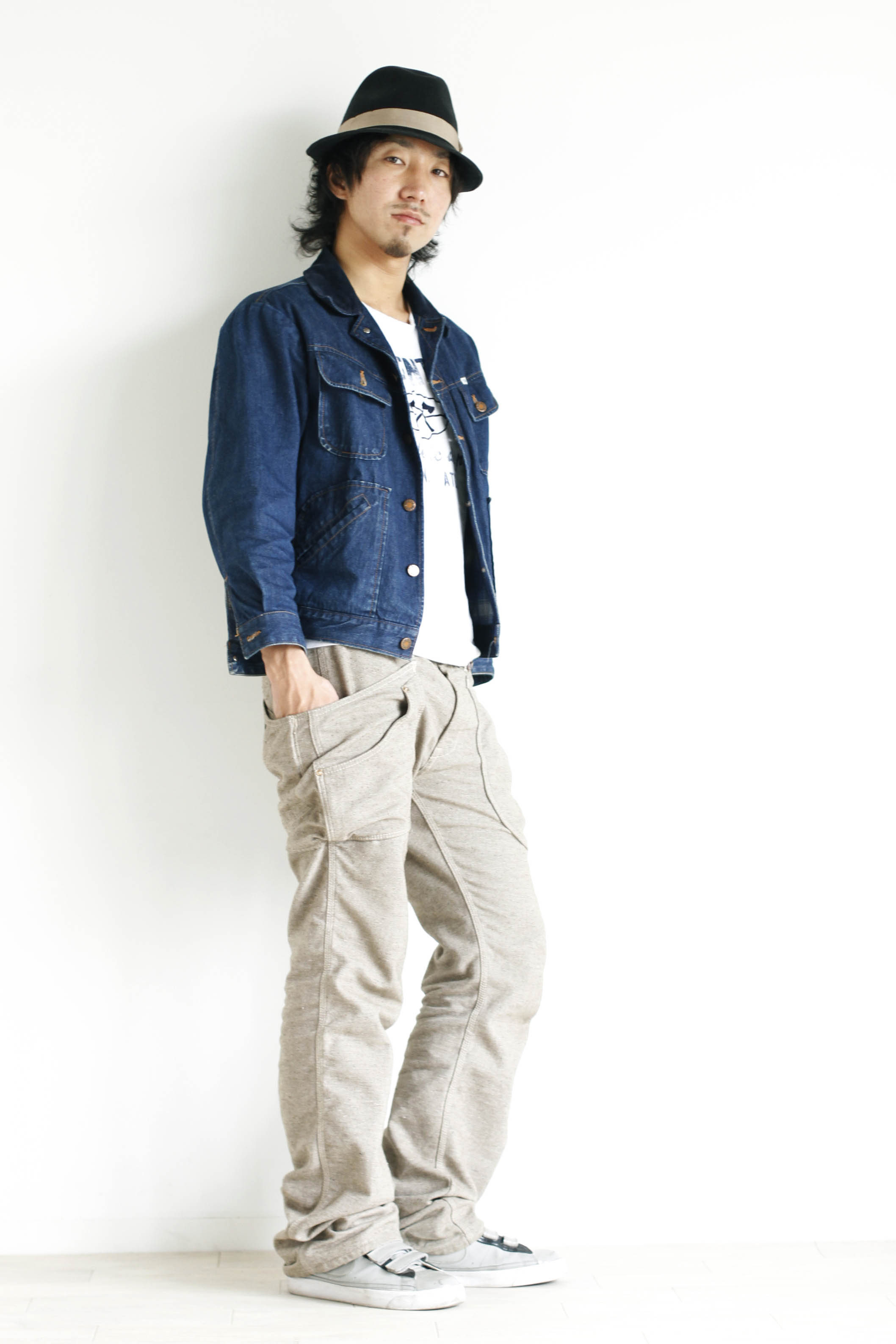 男性のポートレート　プロフィール撮影