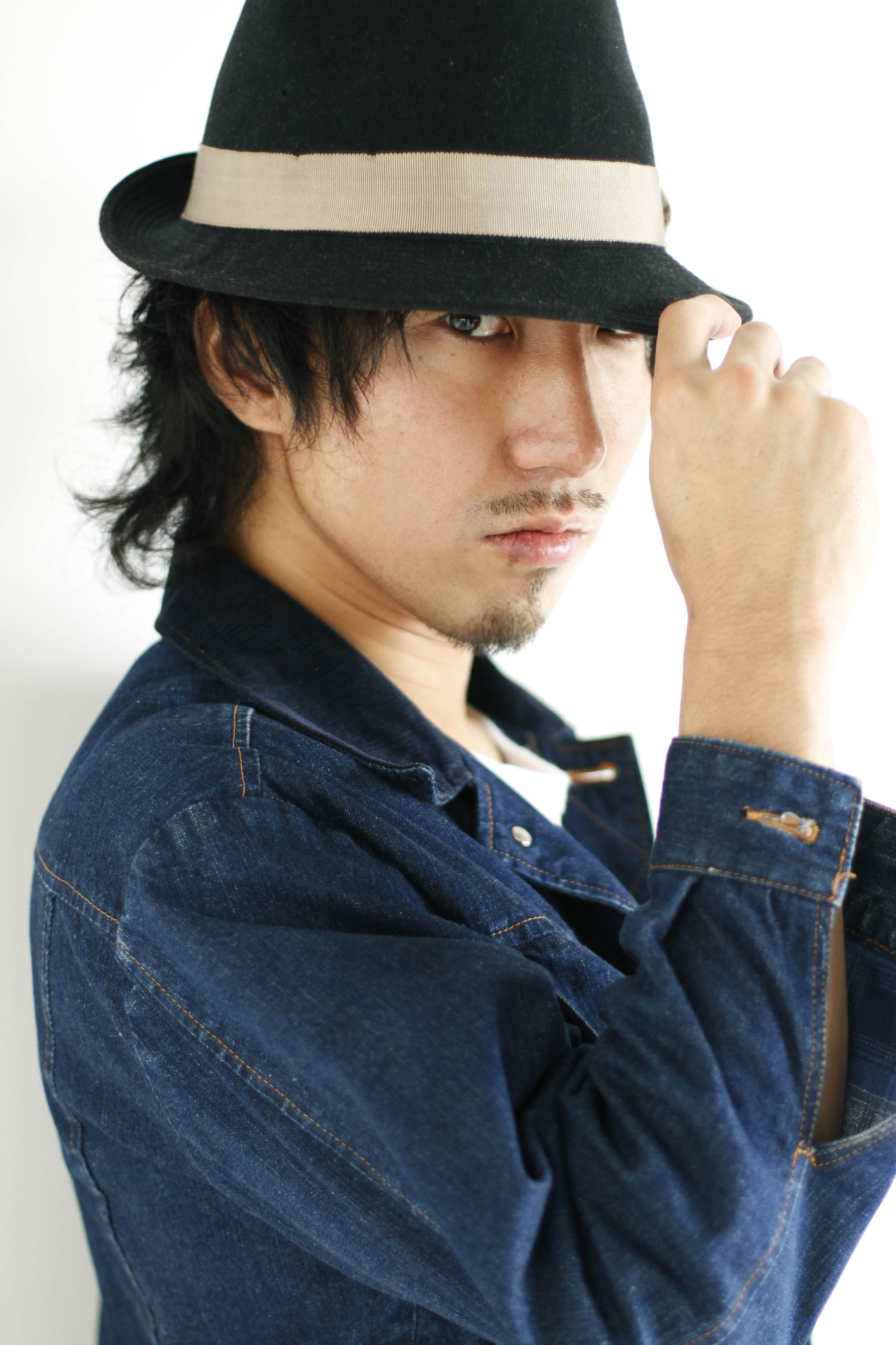 男性のポートレート　プロフィール撮影