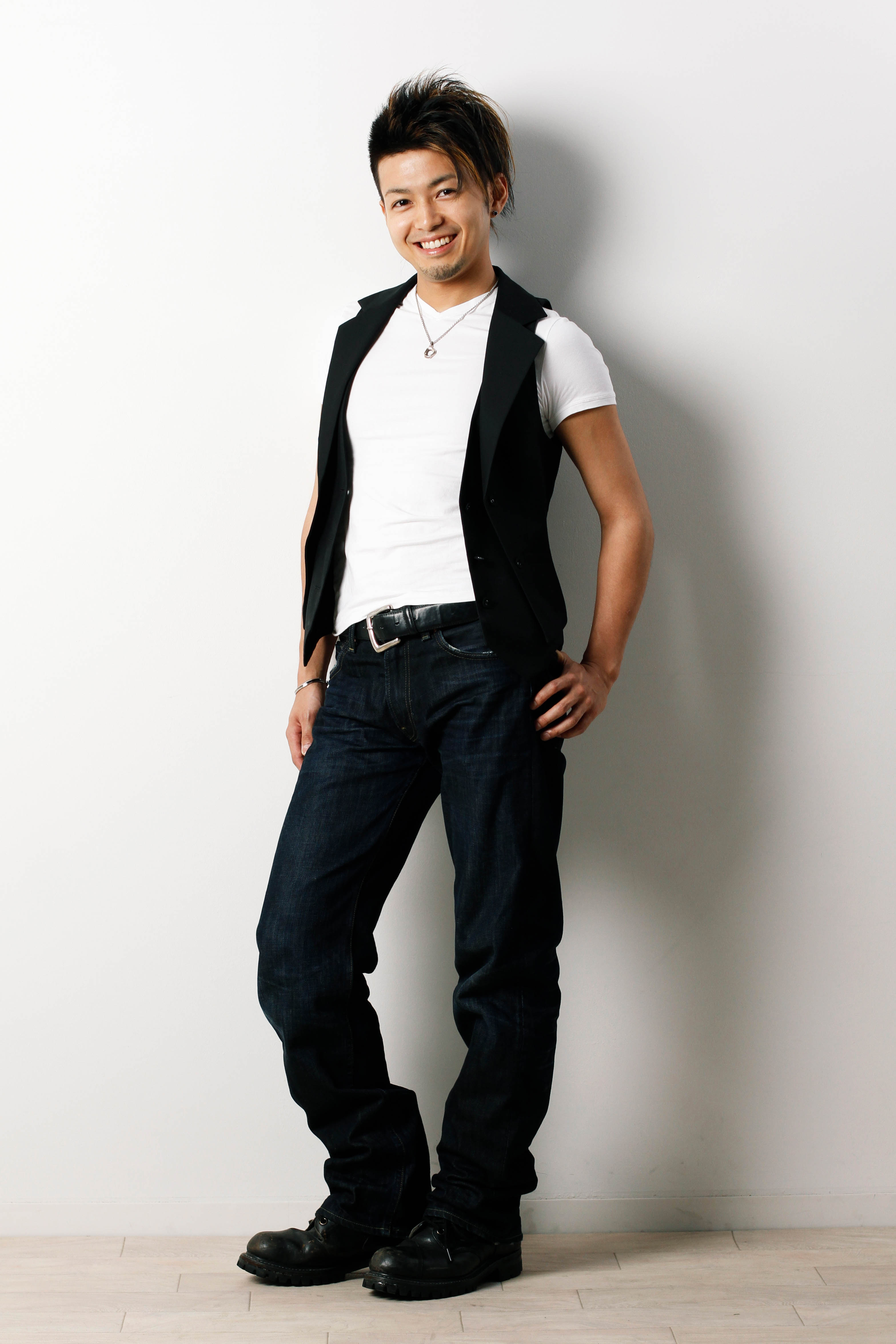 男性ポートレート　プロフィール撮影