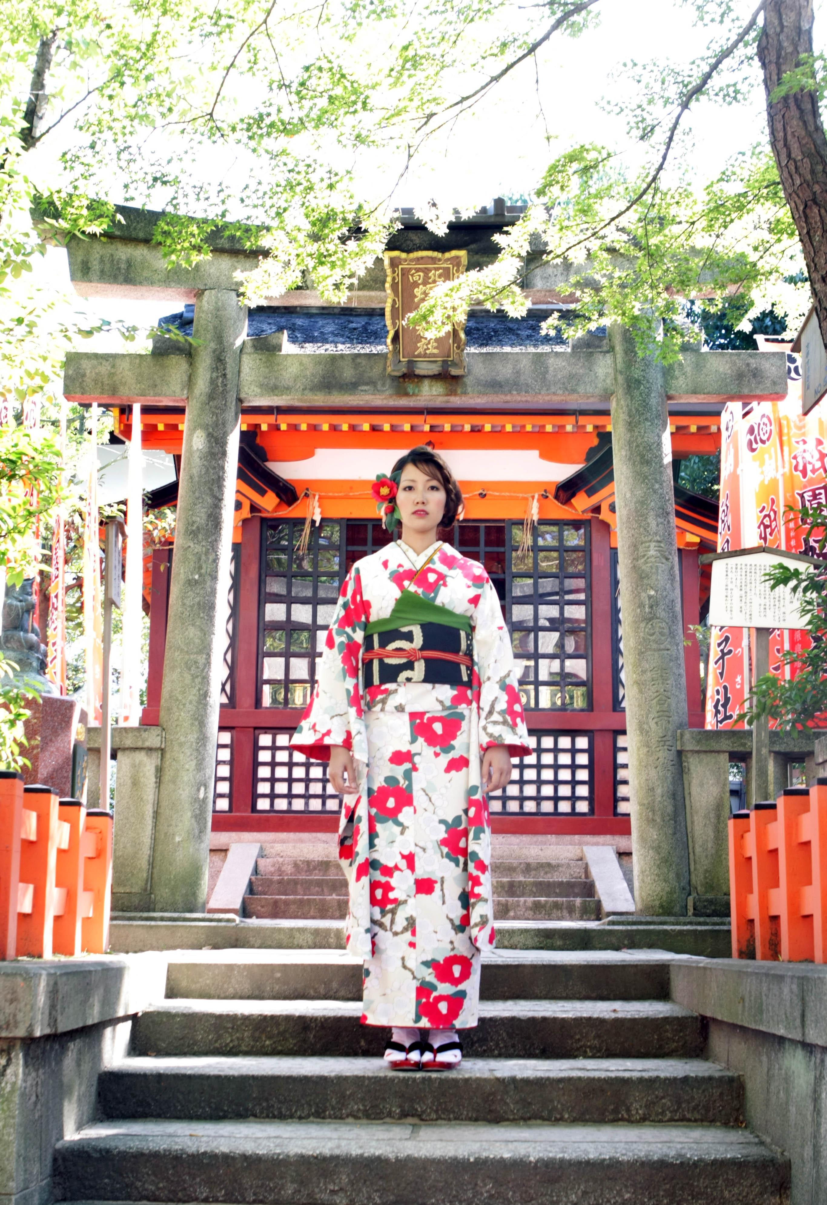 卒業式・成人式　前撮り　ロケ撮影