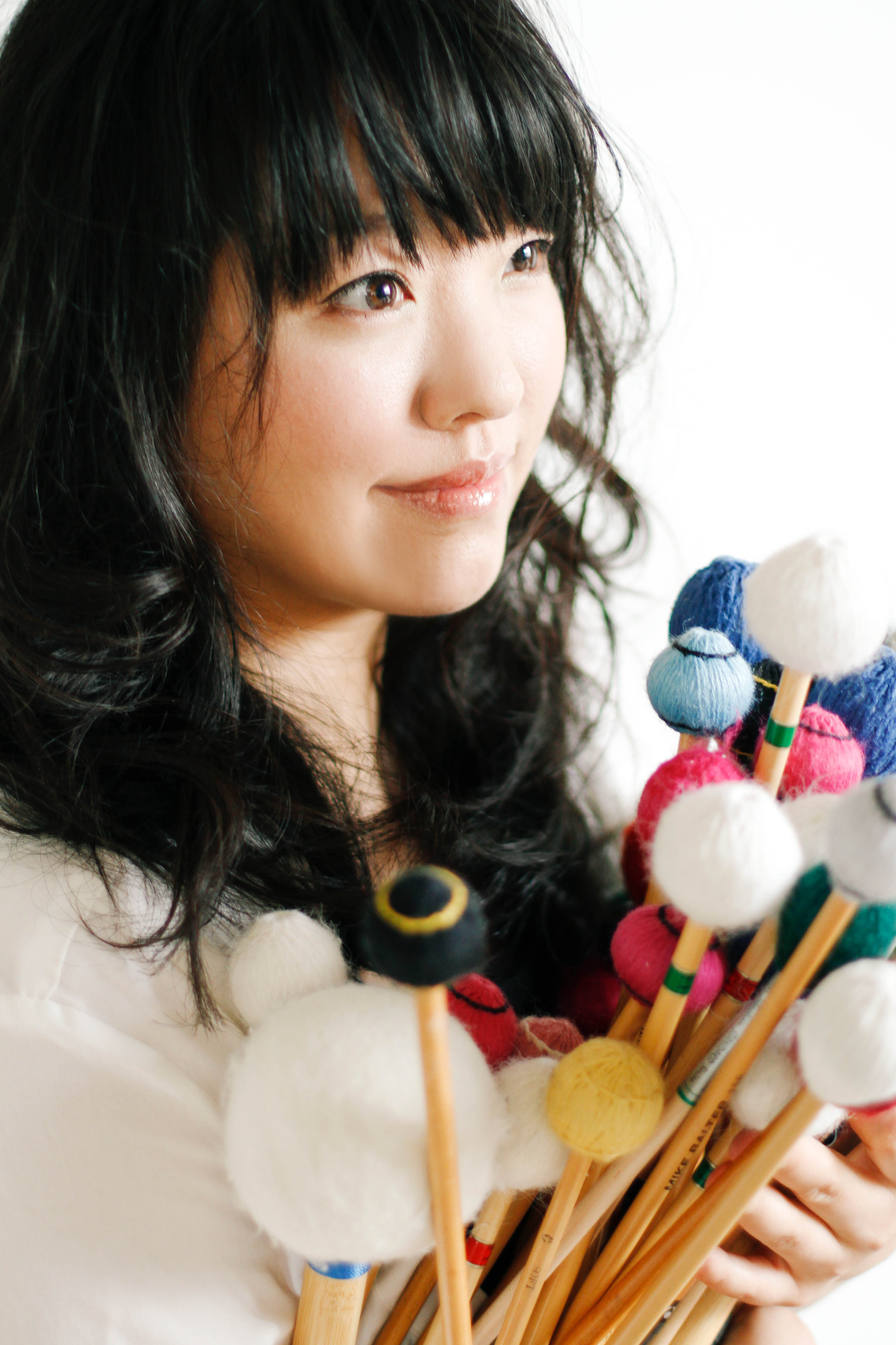 女性音楽家のポートレート　プロフィール撮影