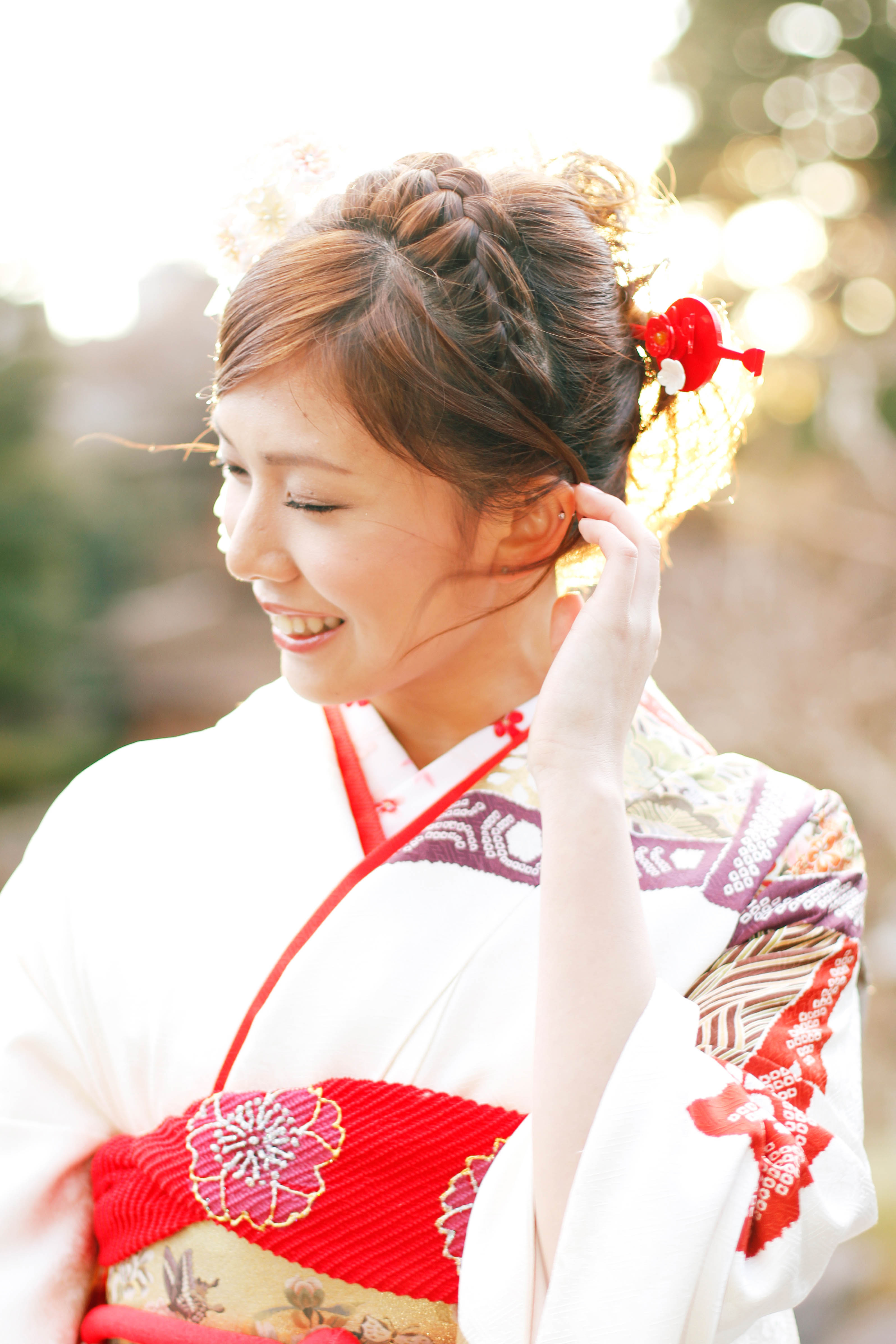 卒業式・成人式　前撮り　ロケ撮影