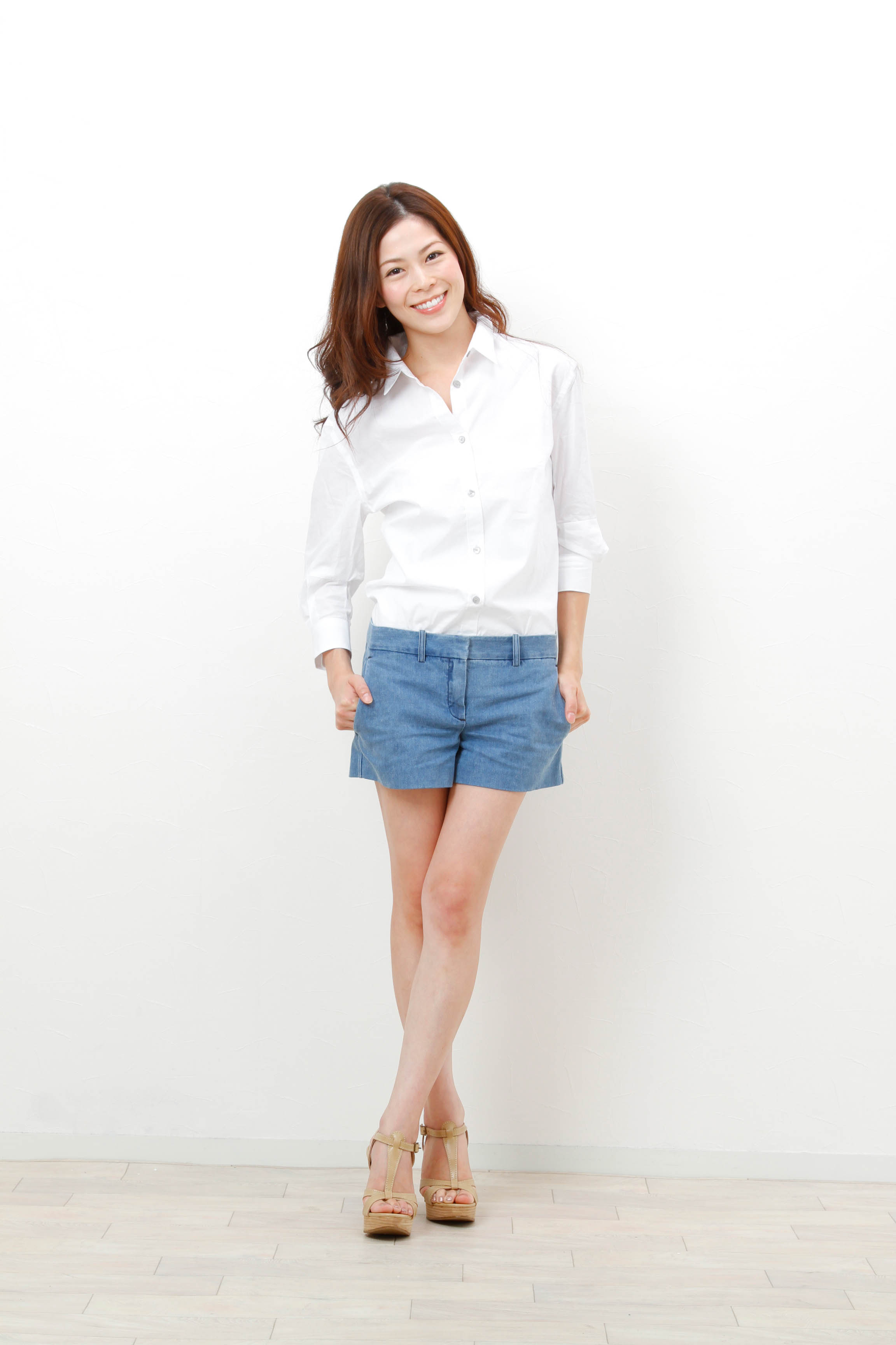 ナチュラルメイクでポートレート　プロフィール撮影