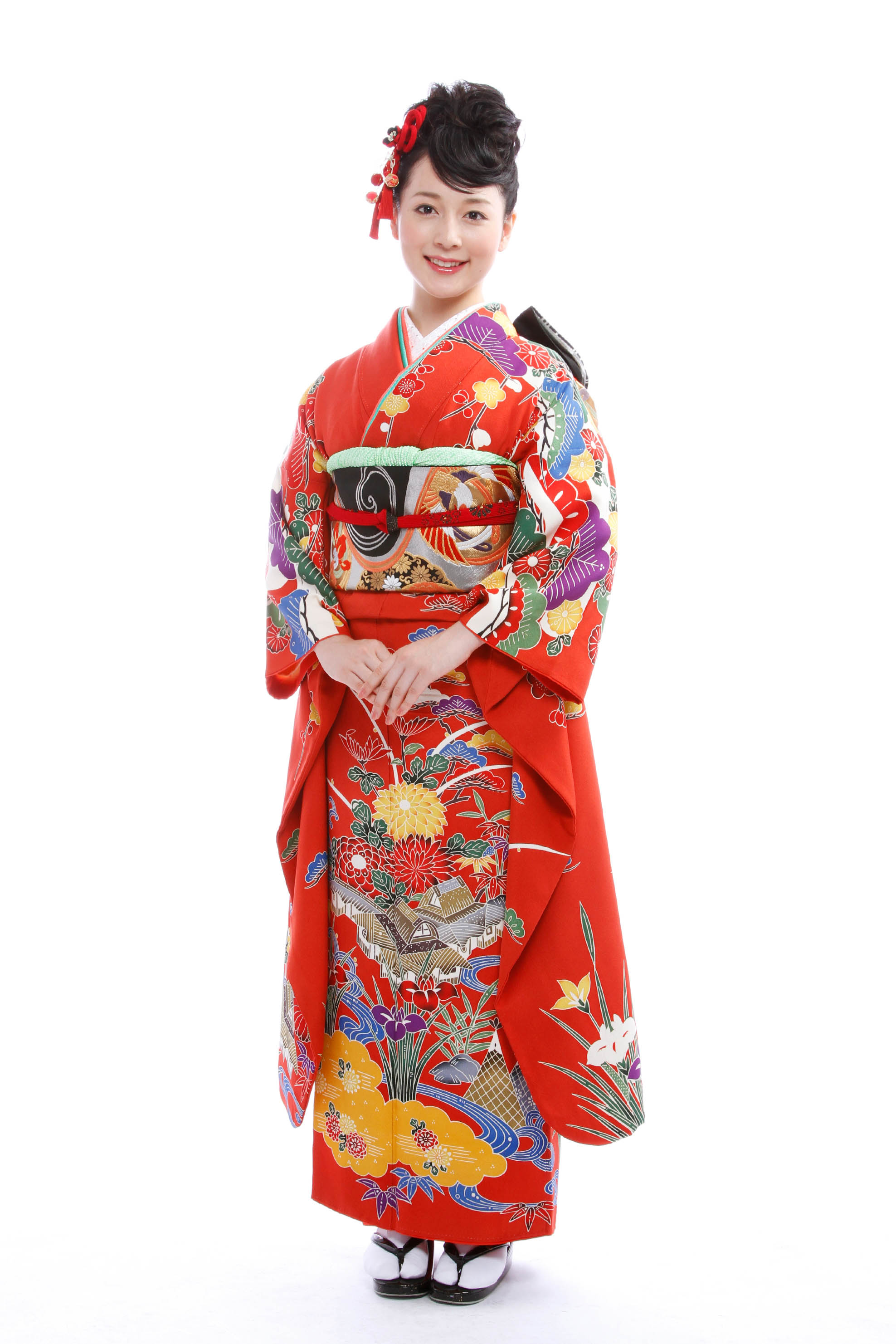 卒業式・成人式　前撮り　スタジオ撮影