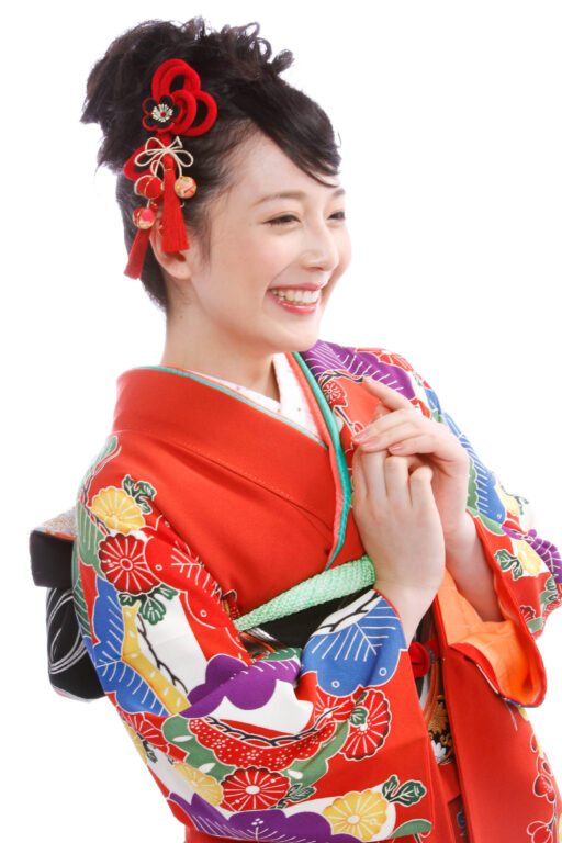 卒業式・成人式　前撮り　スタジオ撮影