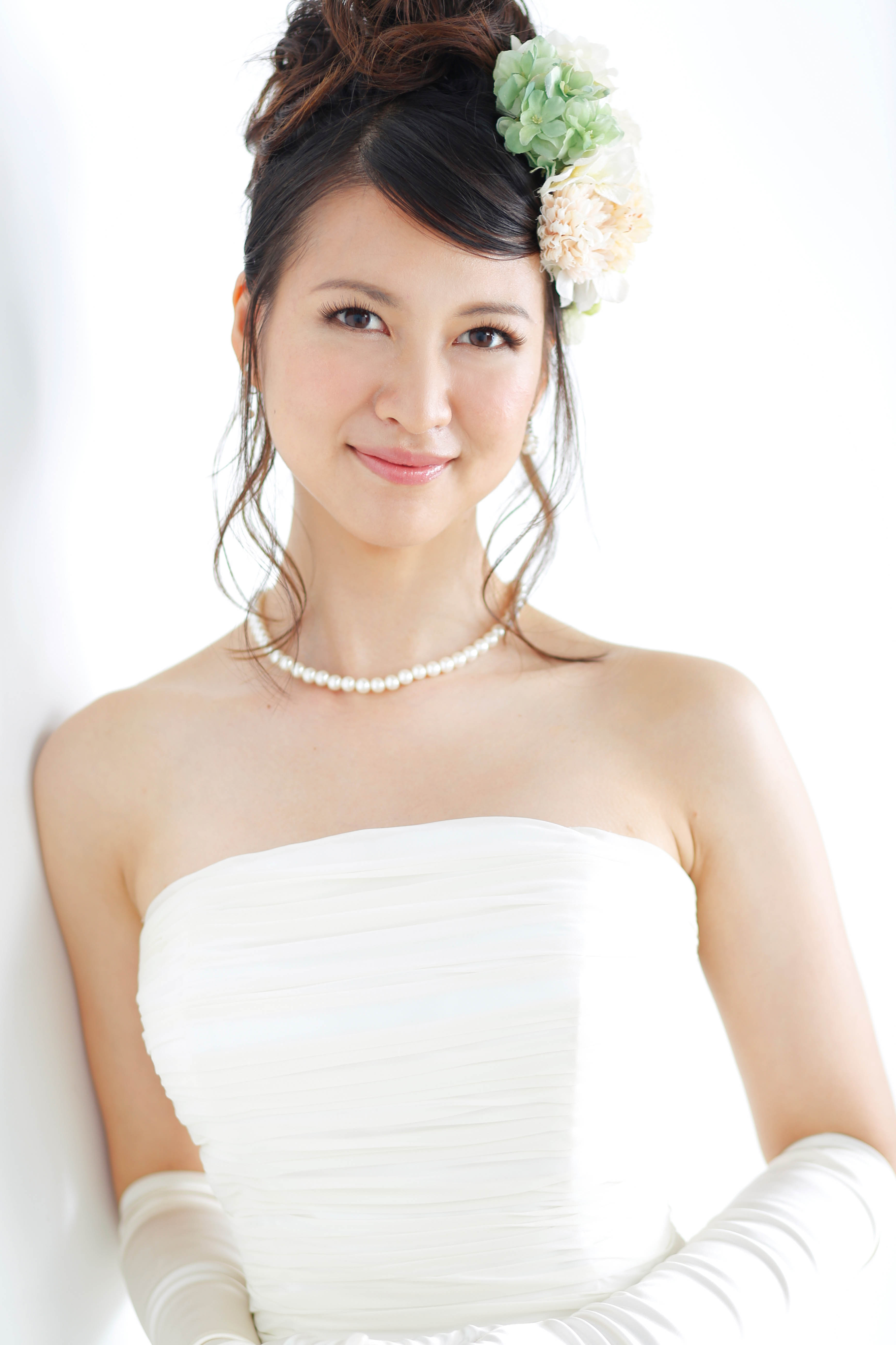 ブライダルフォト　前撮り　スタジオ撮影