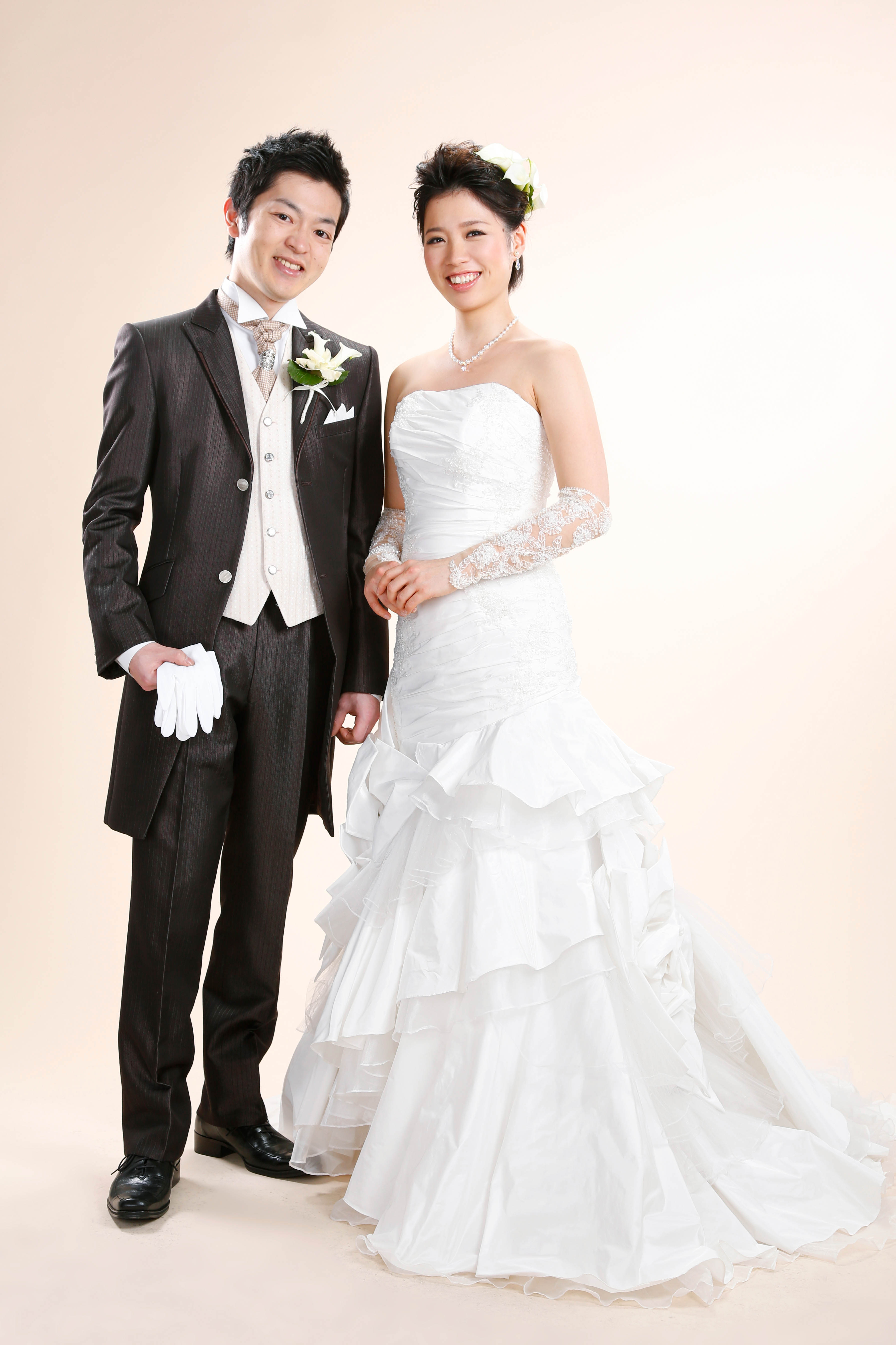 ブライダルフォト　前撮り　スタジオ撮影