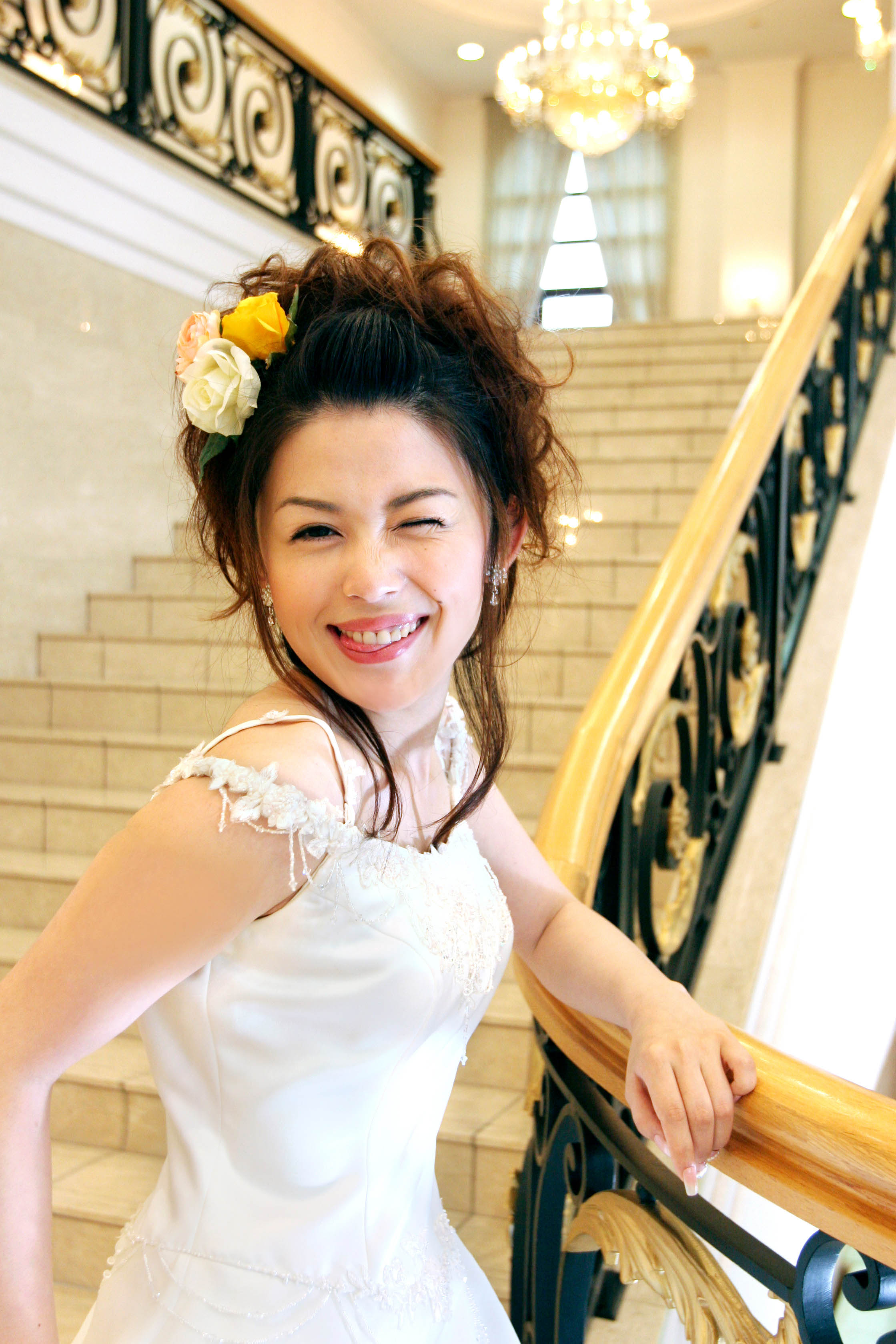 ブライダルフォト　前撮り　ロケフォト