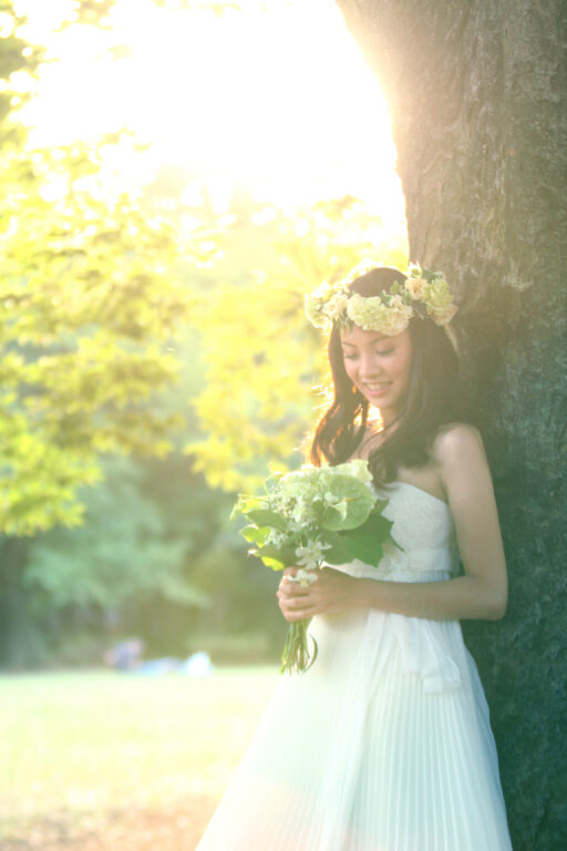 ブライダルフォト　前撮り　ロケフォト