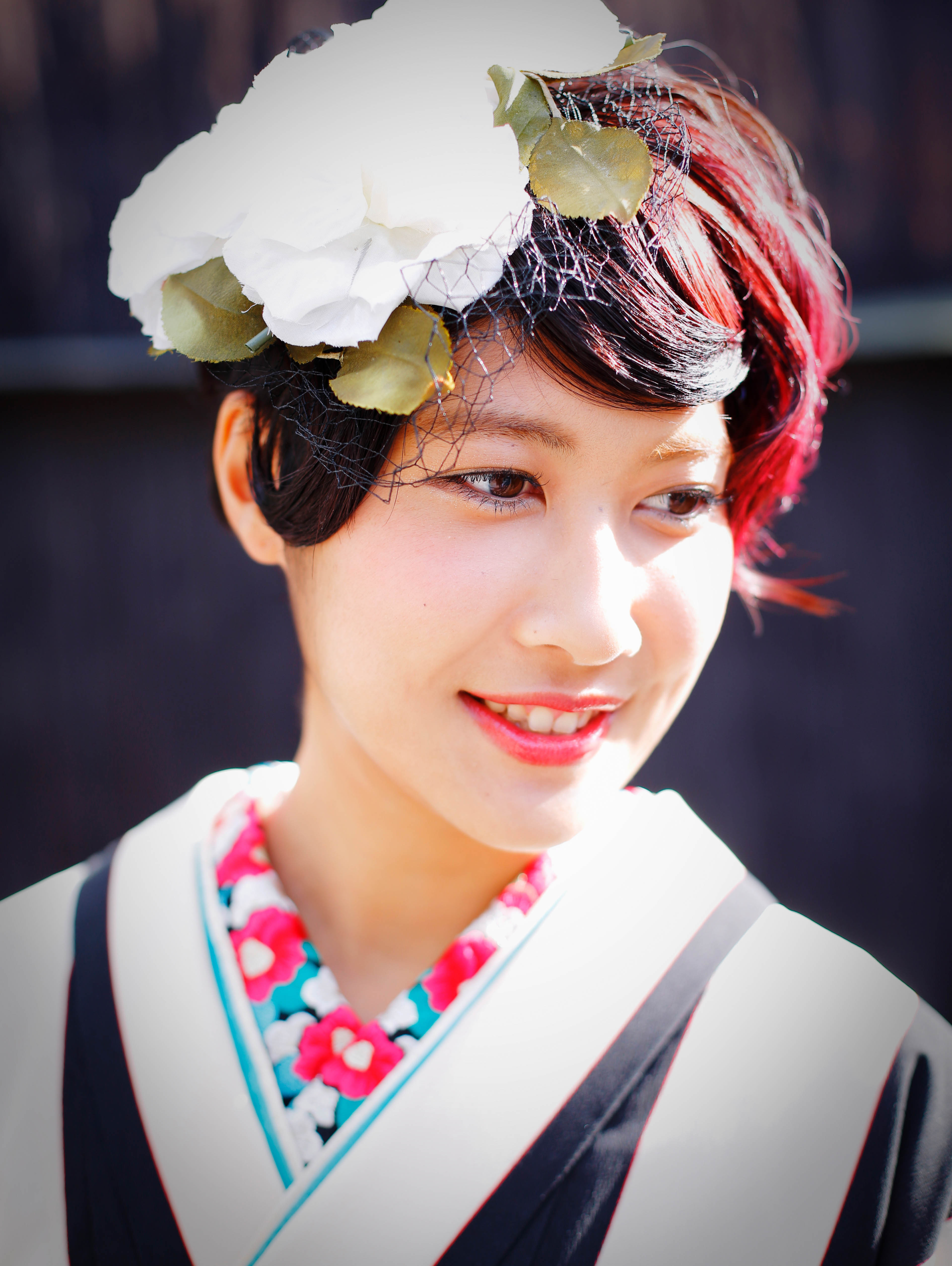 お出かけヘアメイク　成人式・卒業式　前撮りロケ撮影