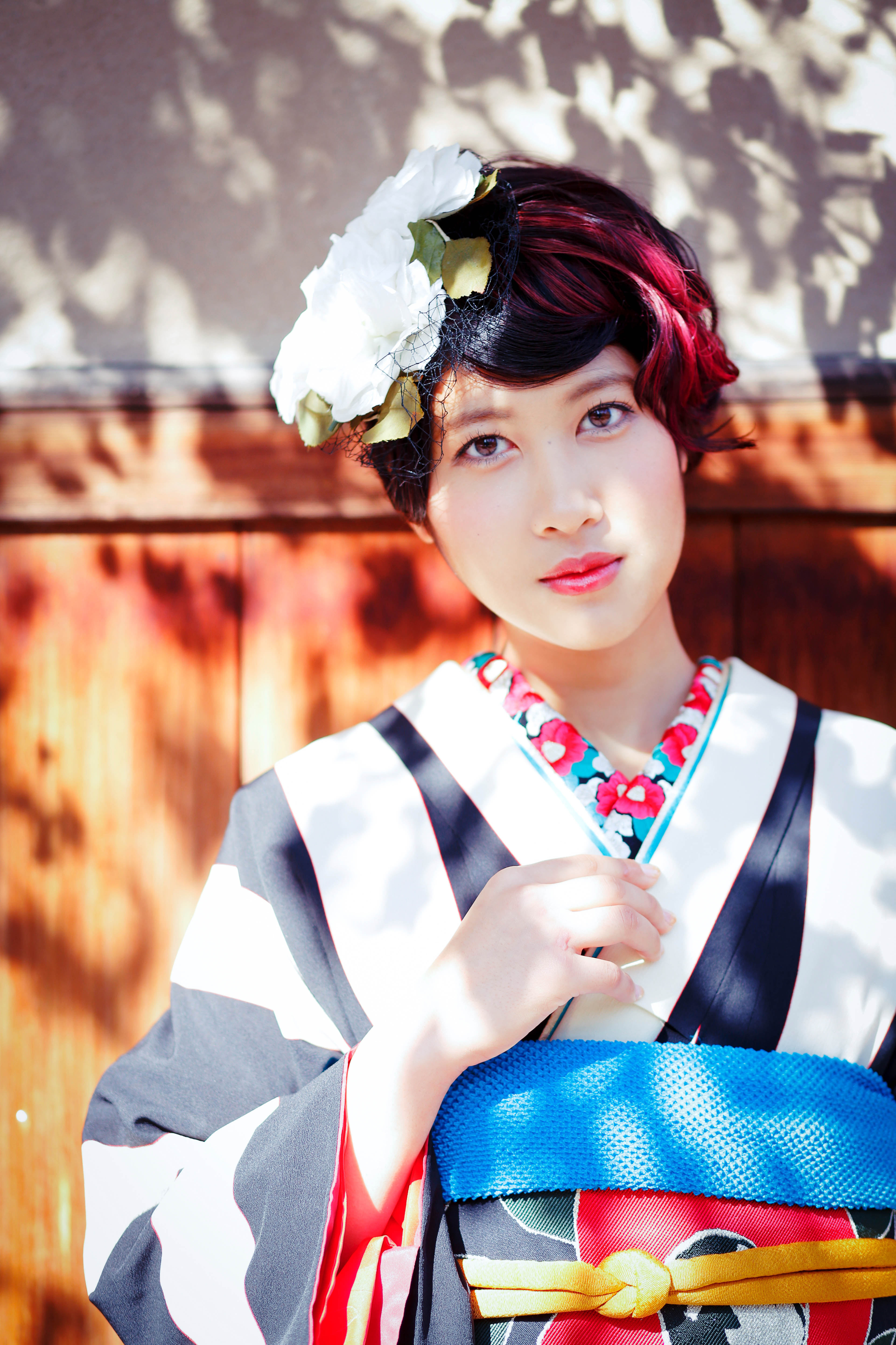 お出かけヘアメイク　成人式・卒業式　前撮りロケ撮影