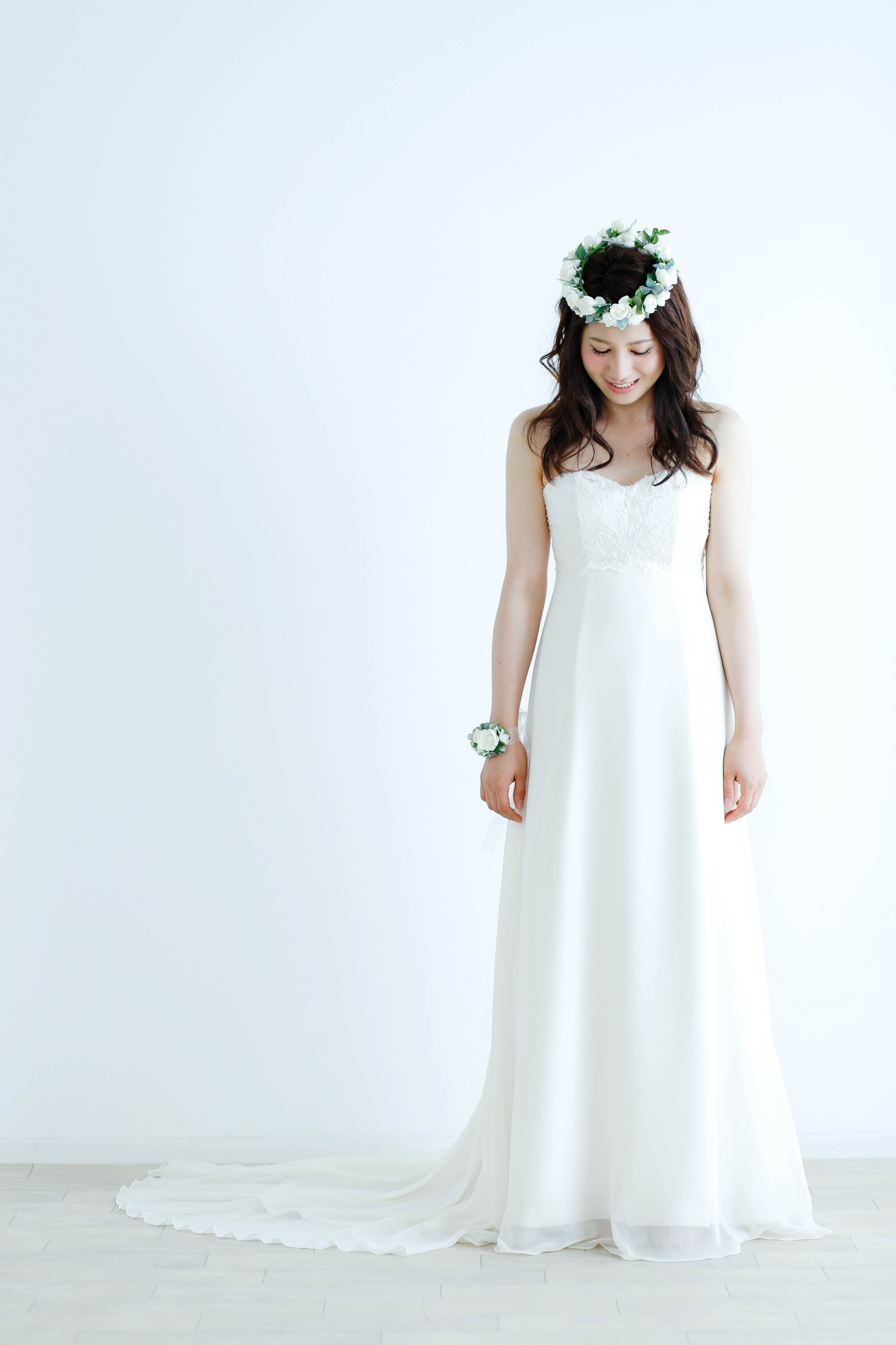 ブライダルフォト　前撮り　スタジオ撮影
