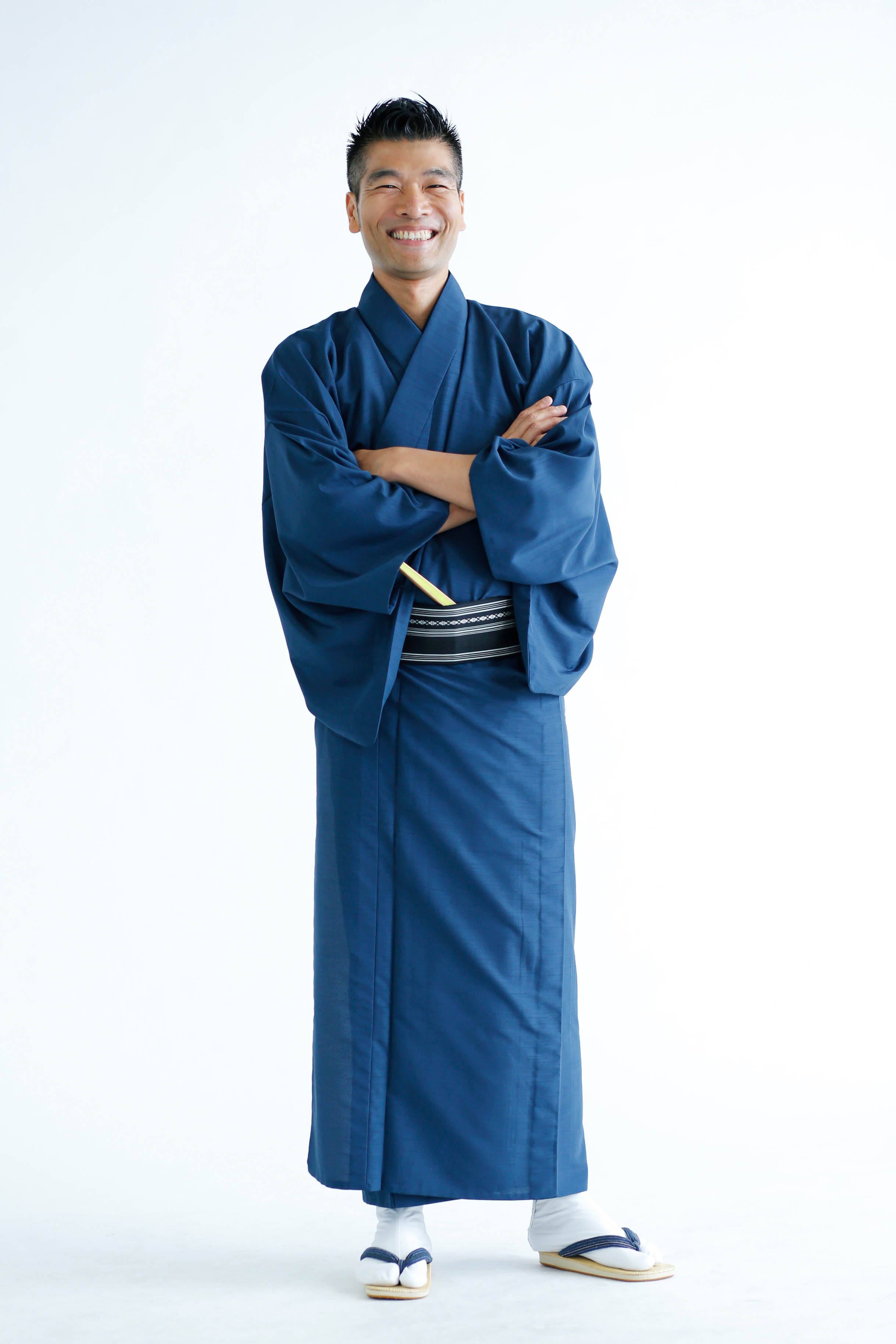 ポートレート　プロフィール撮影　落語家　男性