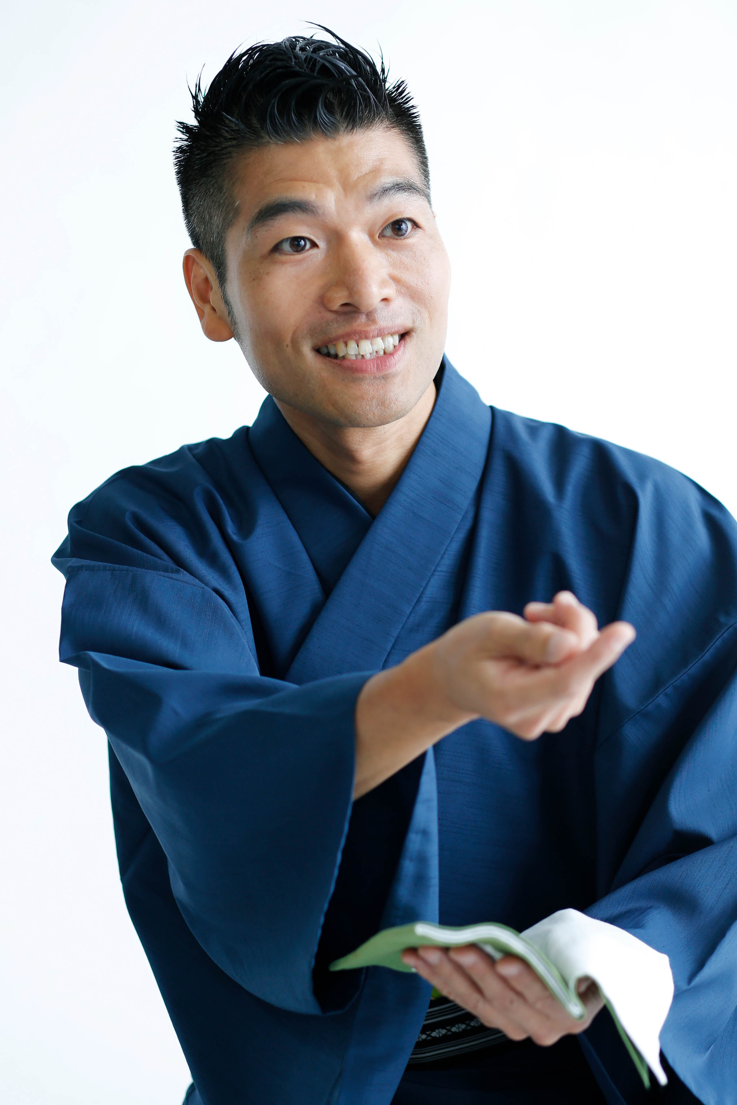 ポートレート　プロフィール撮影　落語家　男性