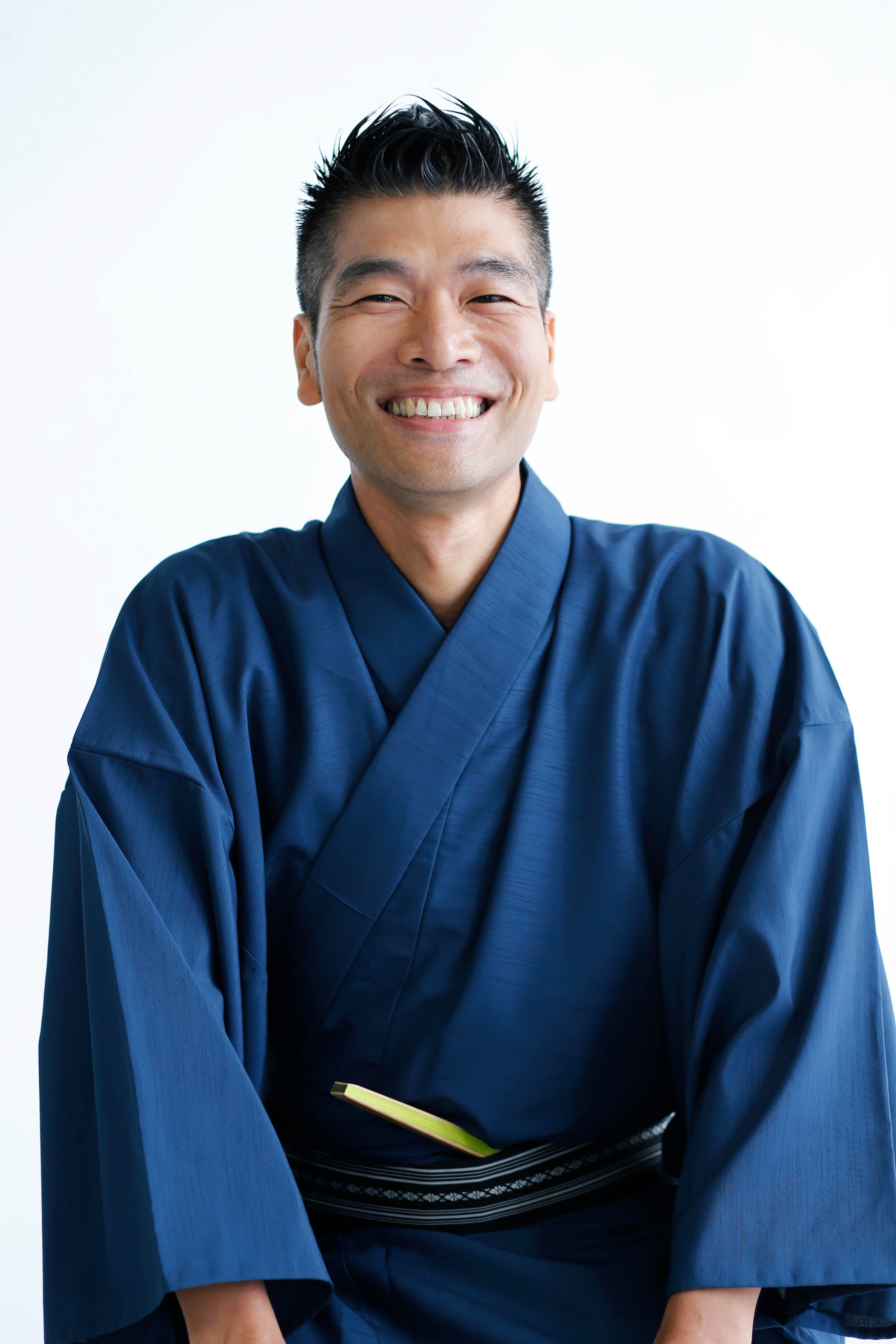 ポートレート　プロフィール撮影　落語家　男性