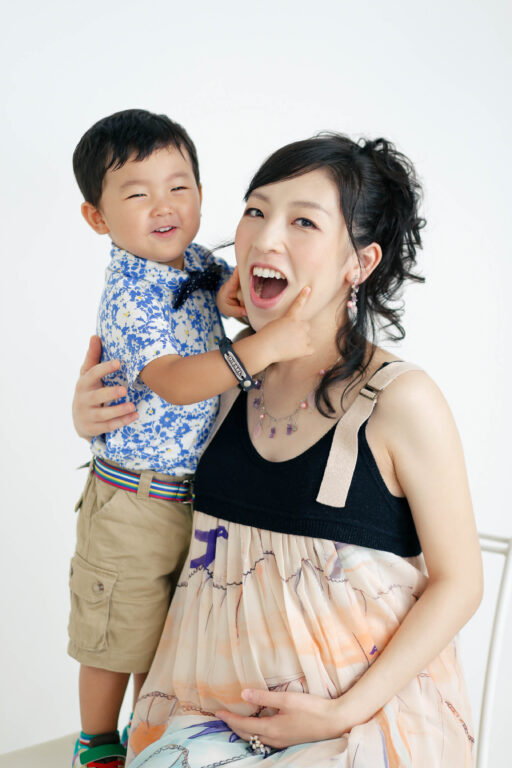 マタニティフォト　ファミリーフォト