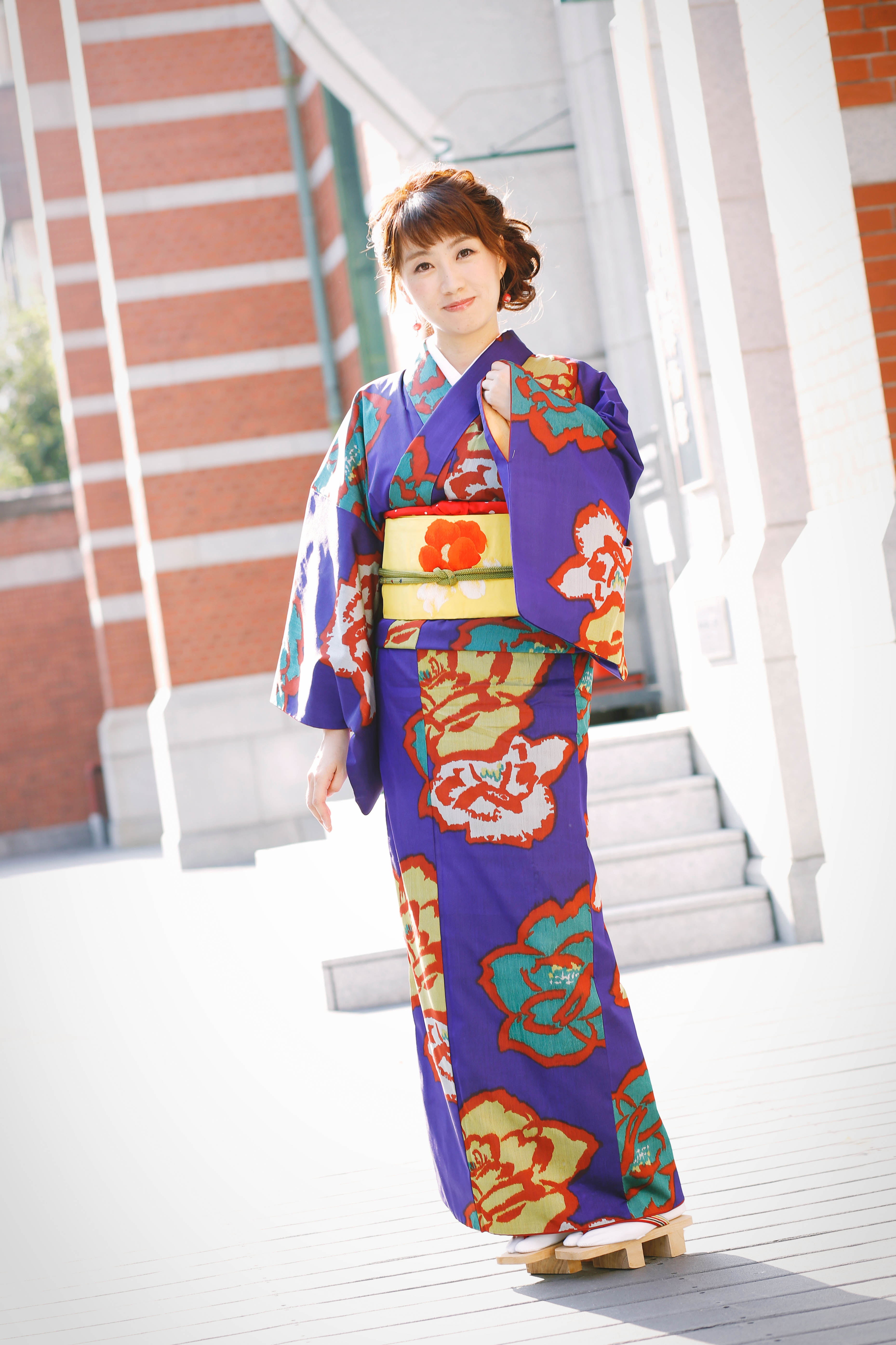 お出かけヘアメイク　和装