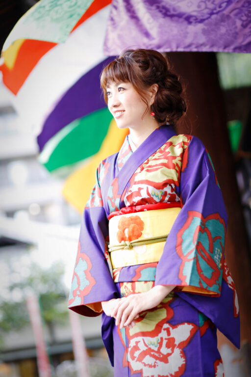 お出かけヘアメイク　和装