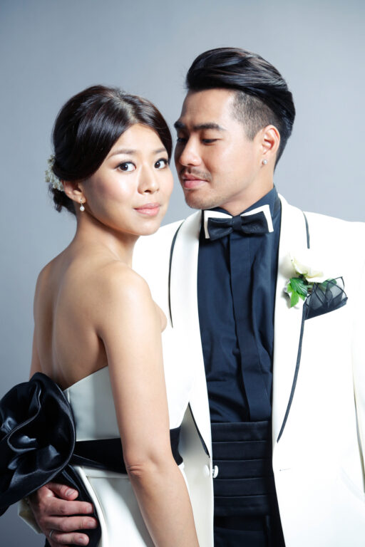 ブライダルフォト　前撮り　スタジオ撮影