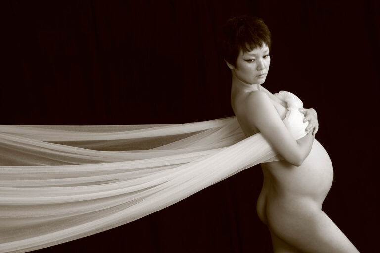 作品性の高いマタニティフォト　