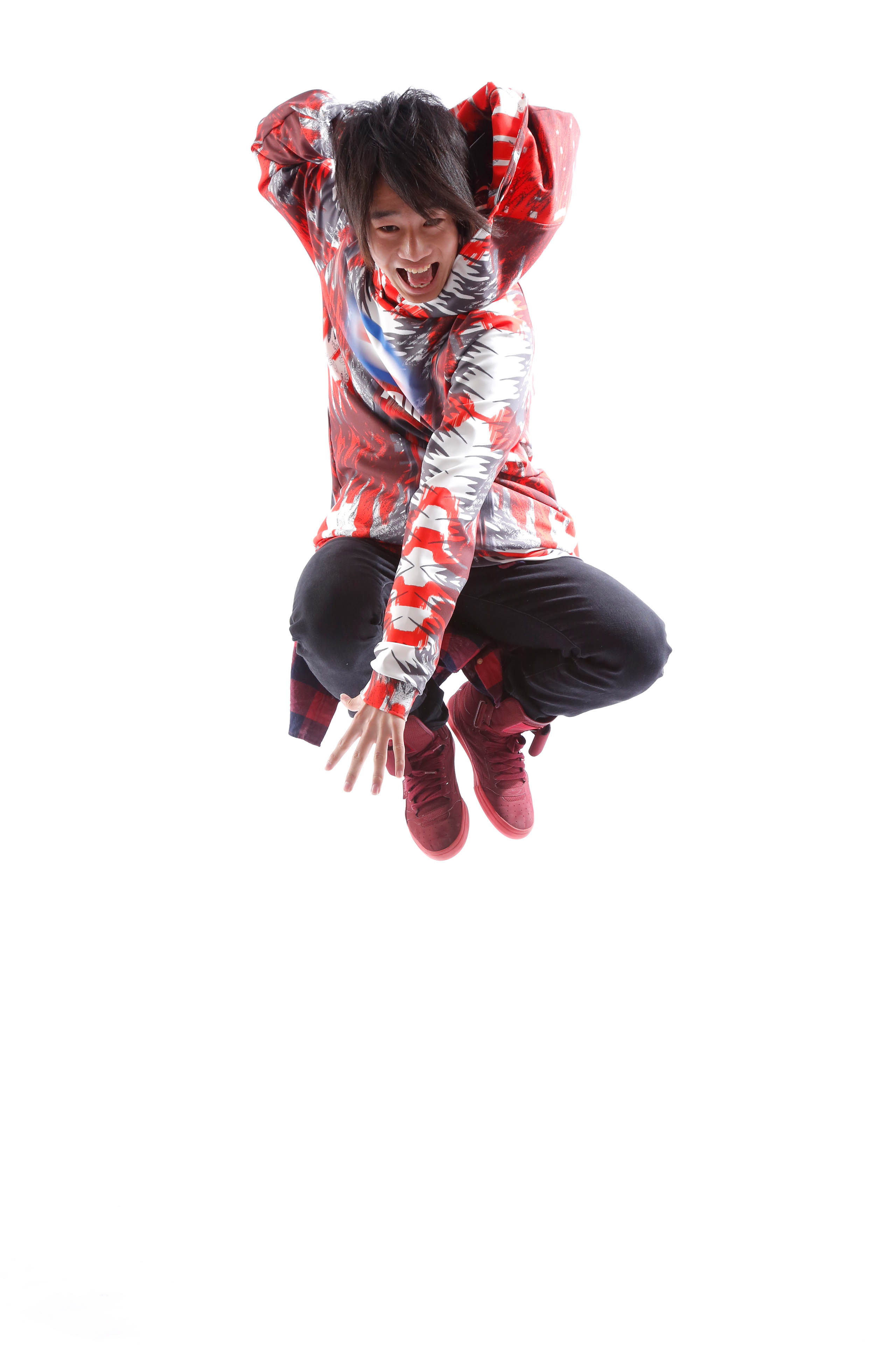 ダンサーのポートレート撮影　プロフィール写真