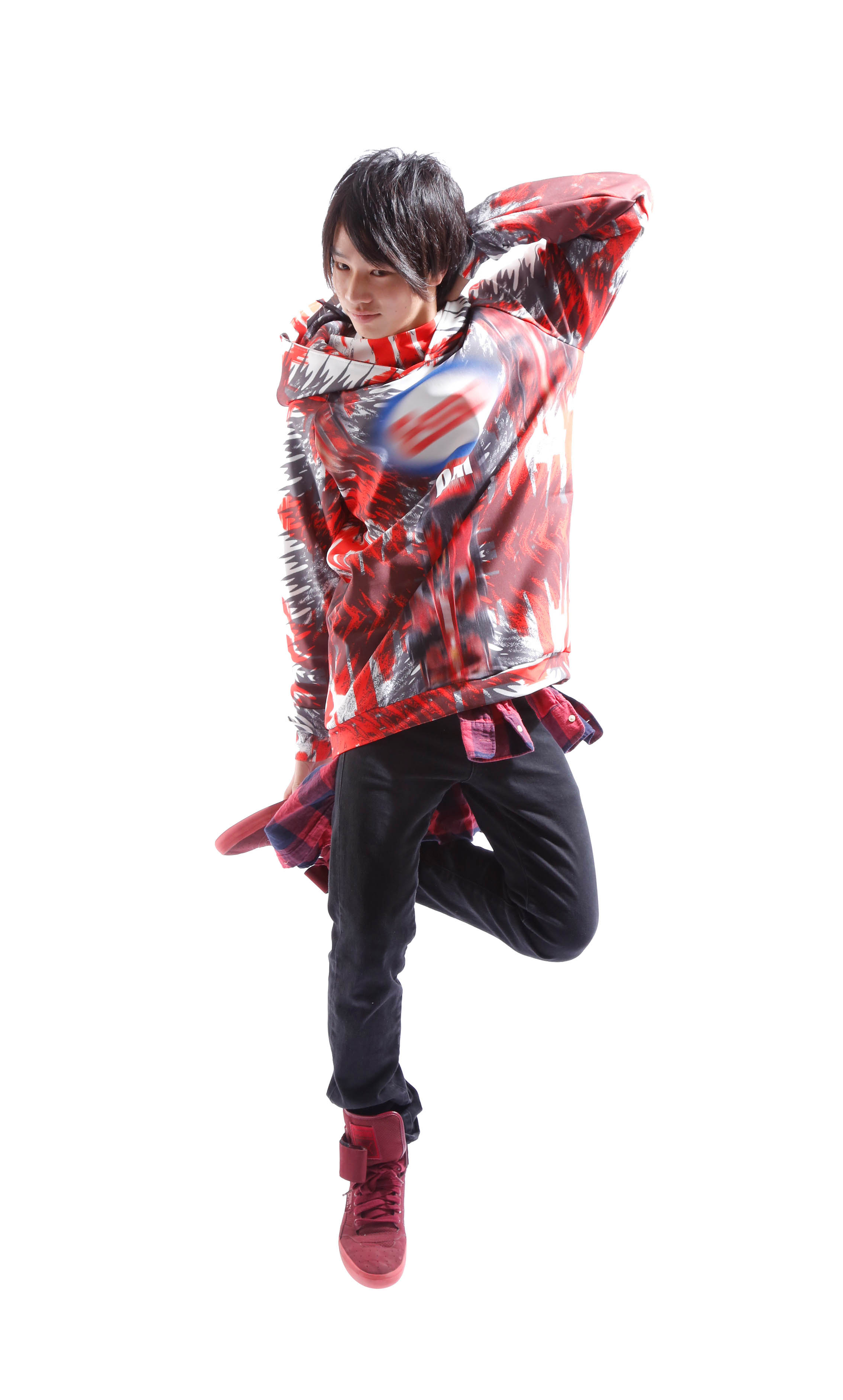 ダンサーのポートレート撮影　プロフィール写真