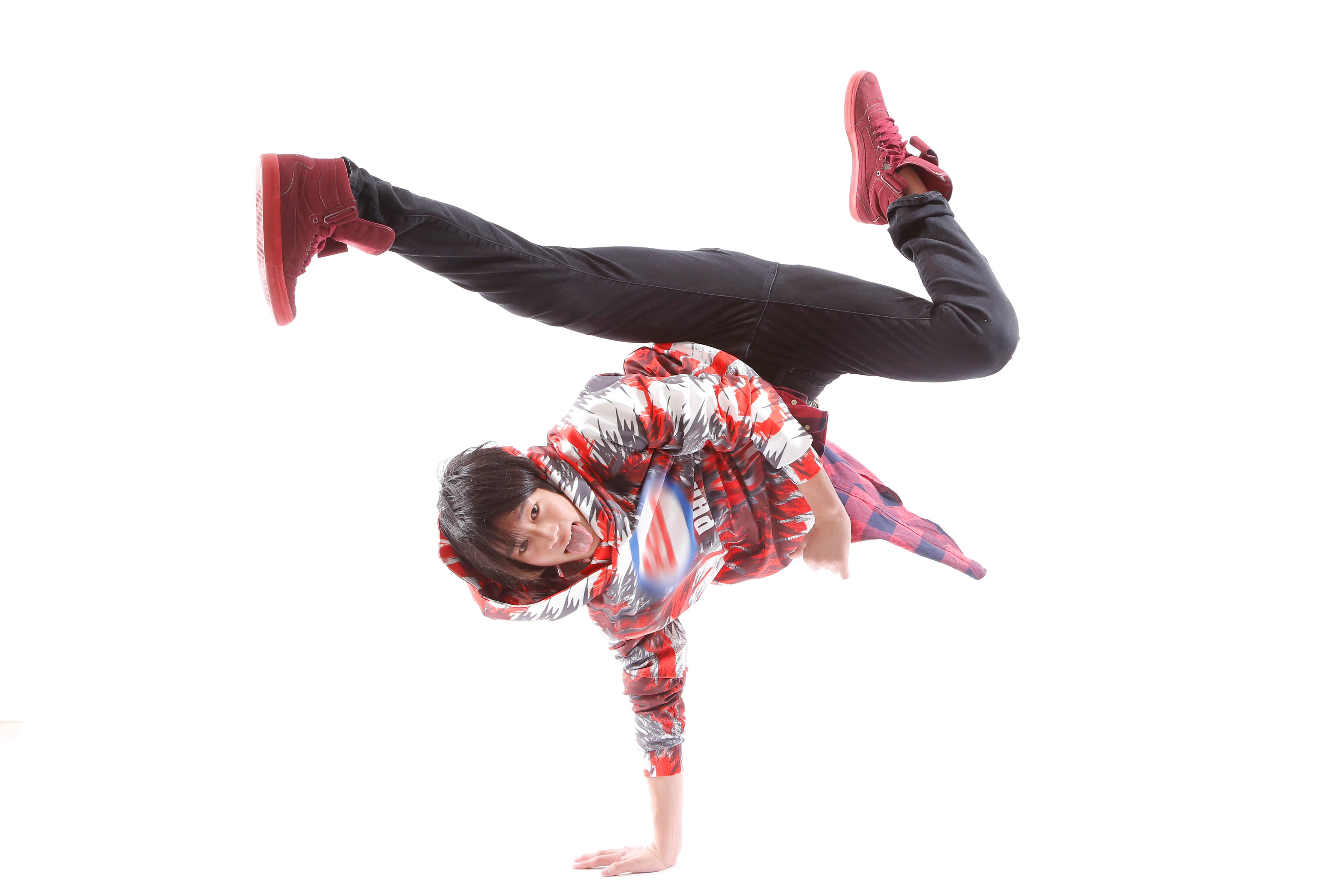 ダンサーのポートレート撮影　プロフィール写真