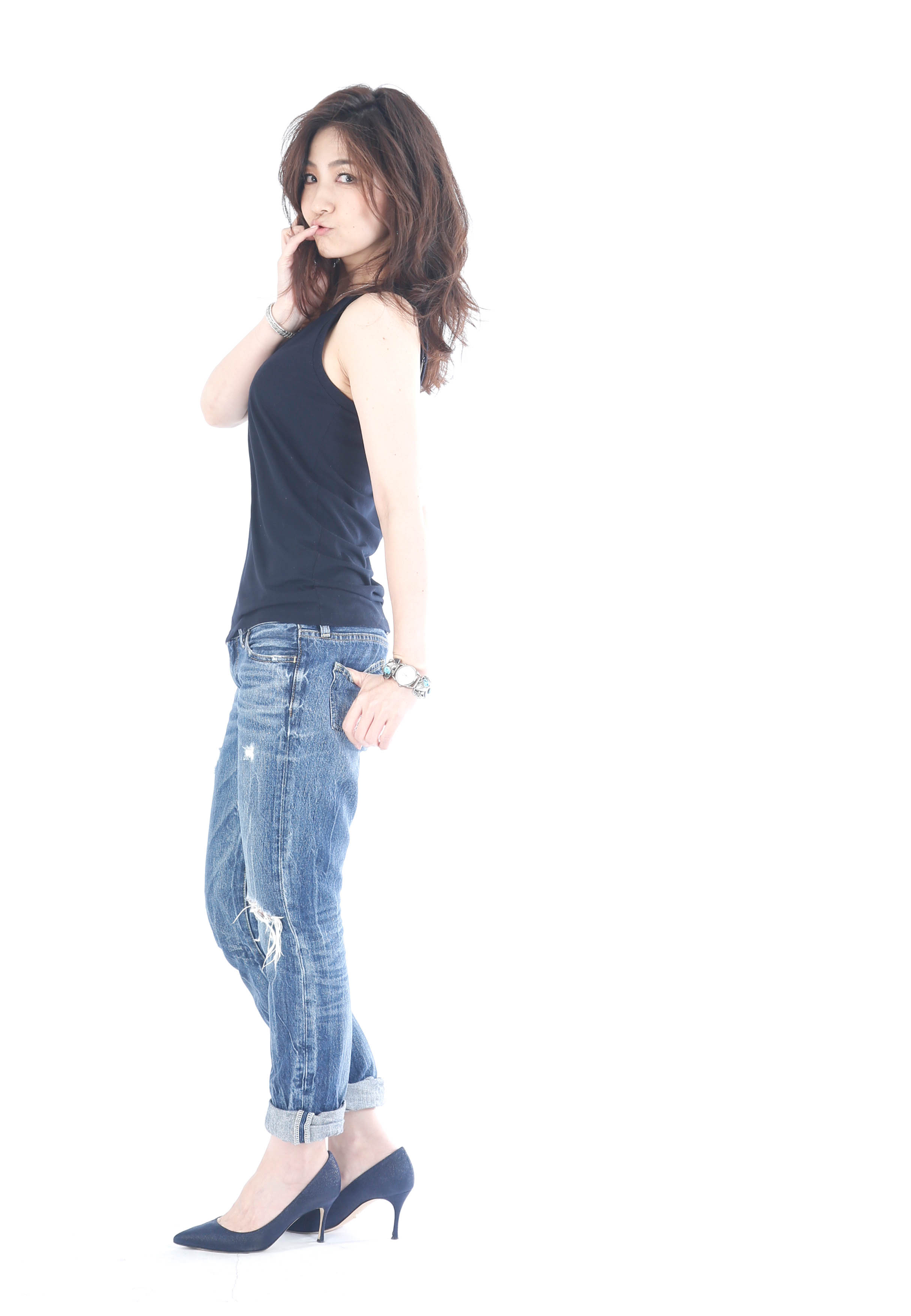 女性ポートレート写真　プロフィール撮影　自然な表情を撮影