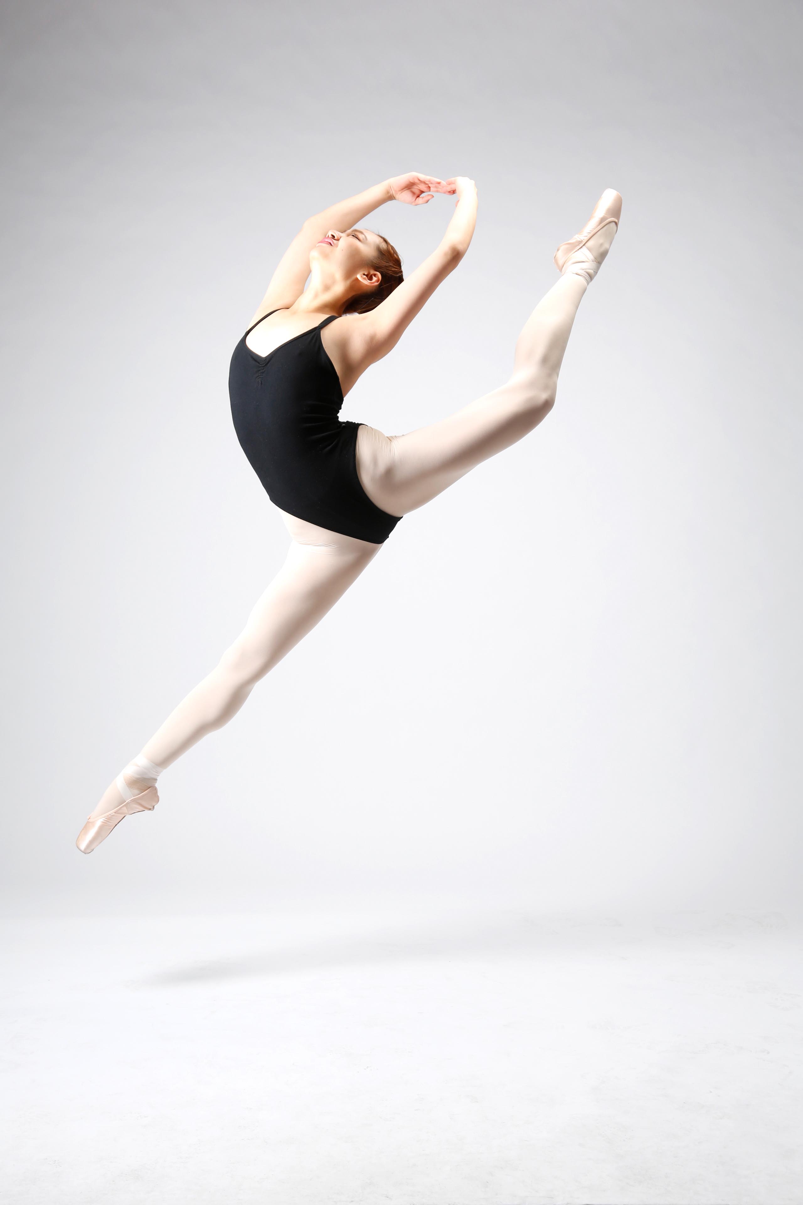 バレリーナのポートレート撮影　プロフィール写真