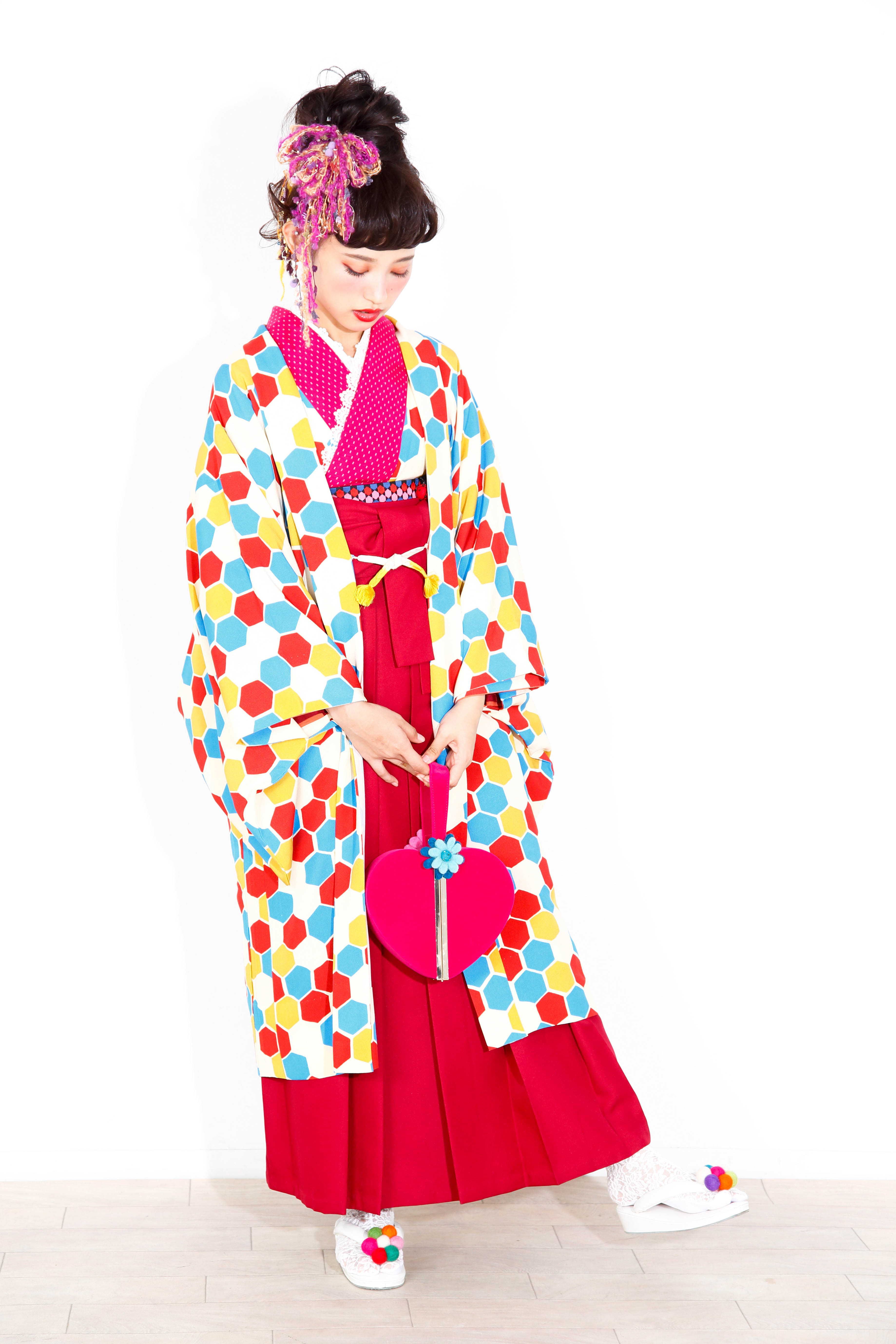 卒業式・成人式記念　スタジオでポートレート撮影