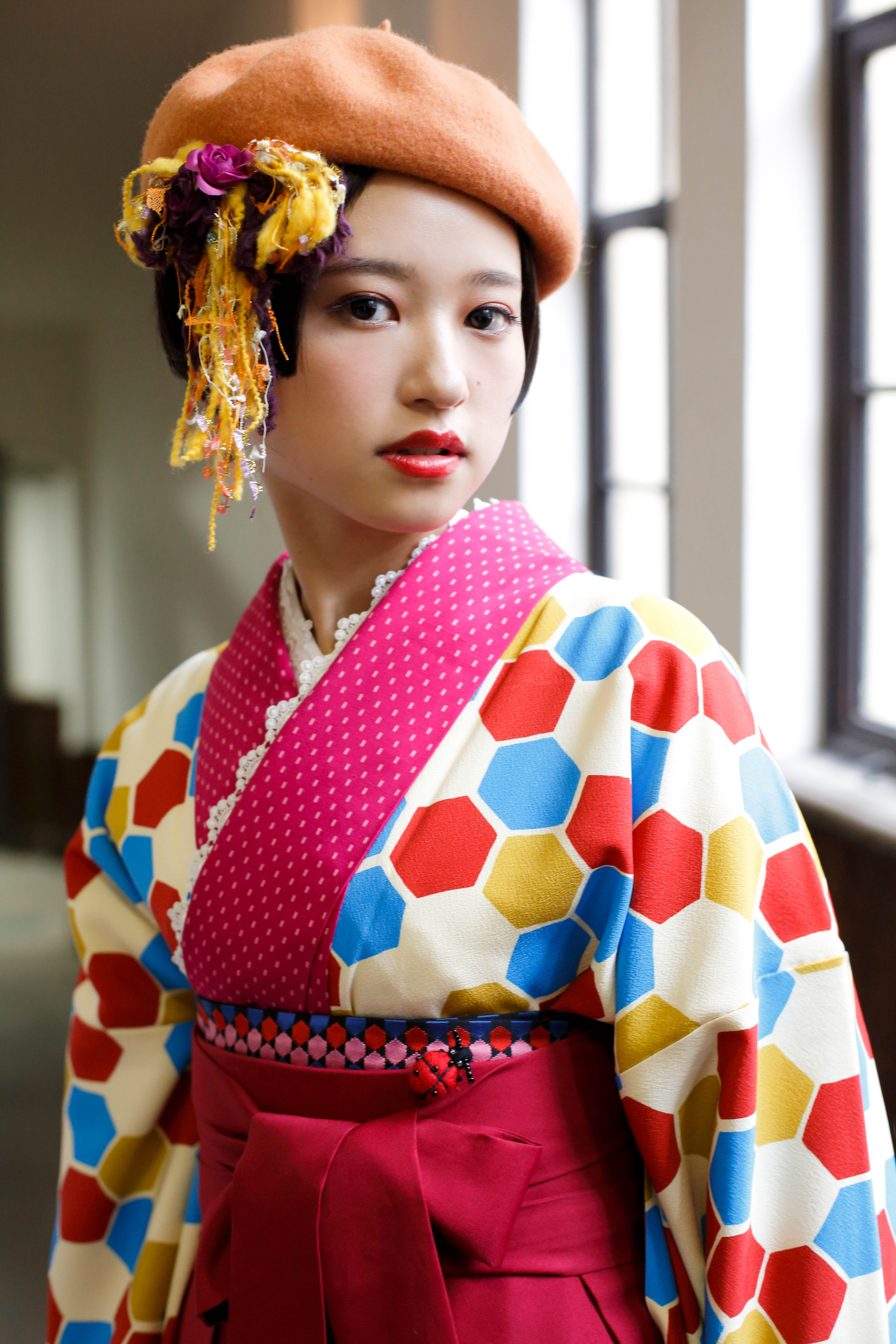 卒業式・成人式記念　スタジオでポートレート撮影