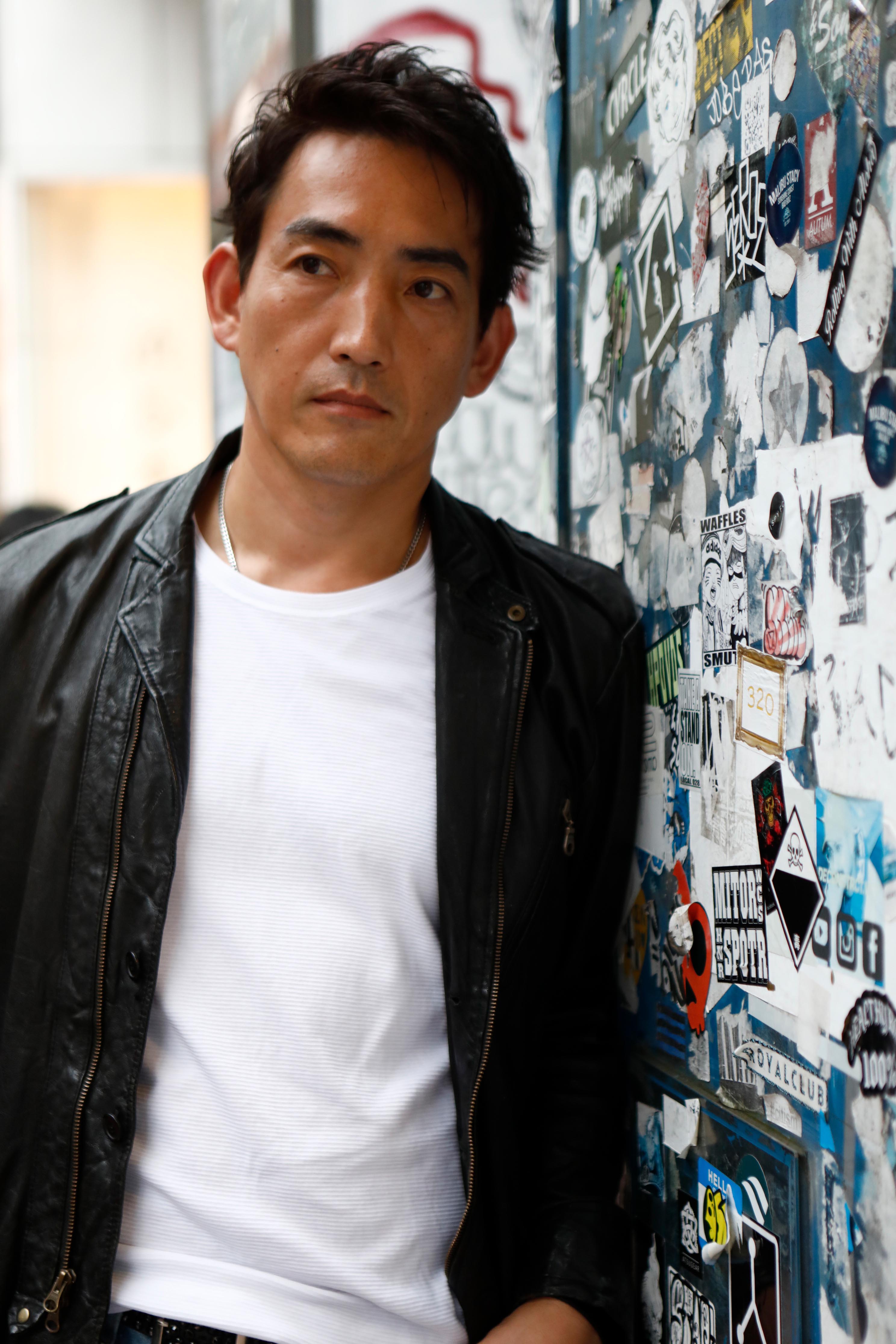 メンズON・OFF　男性ポートレート撮影　ロケフォト