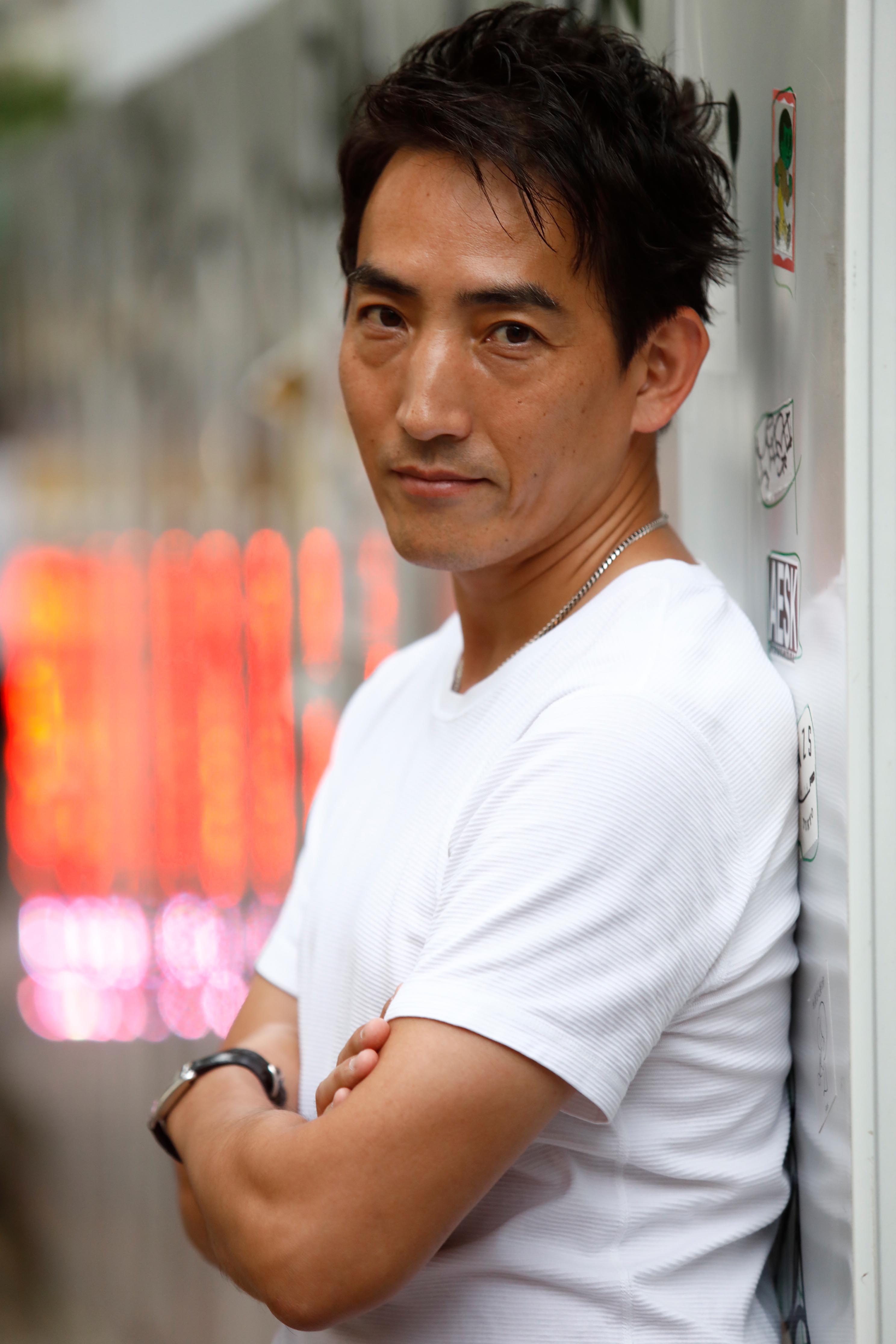 メンズON・OFF　男性ポートレート撮影　ロケフォト