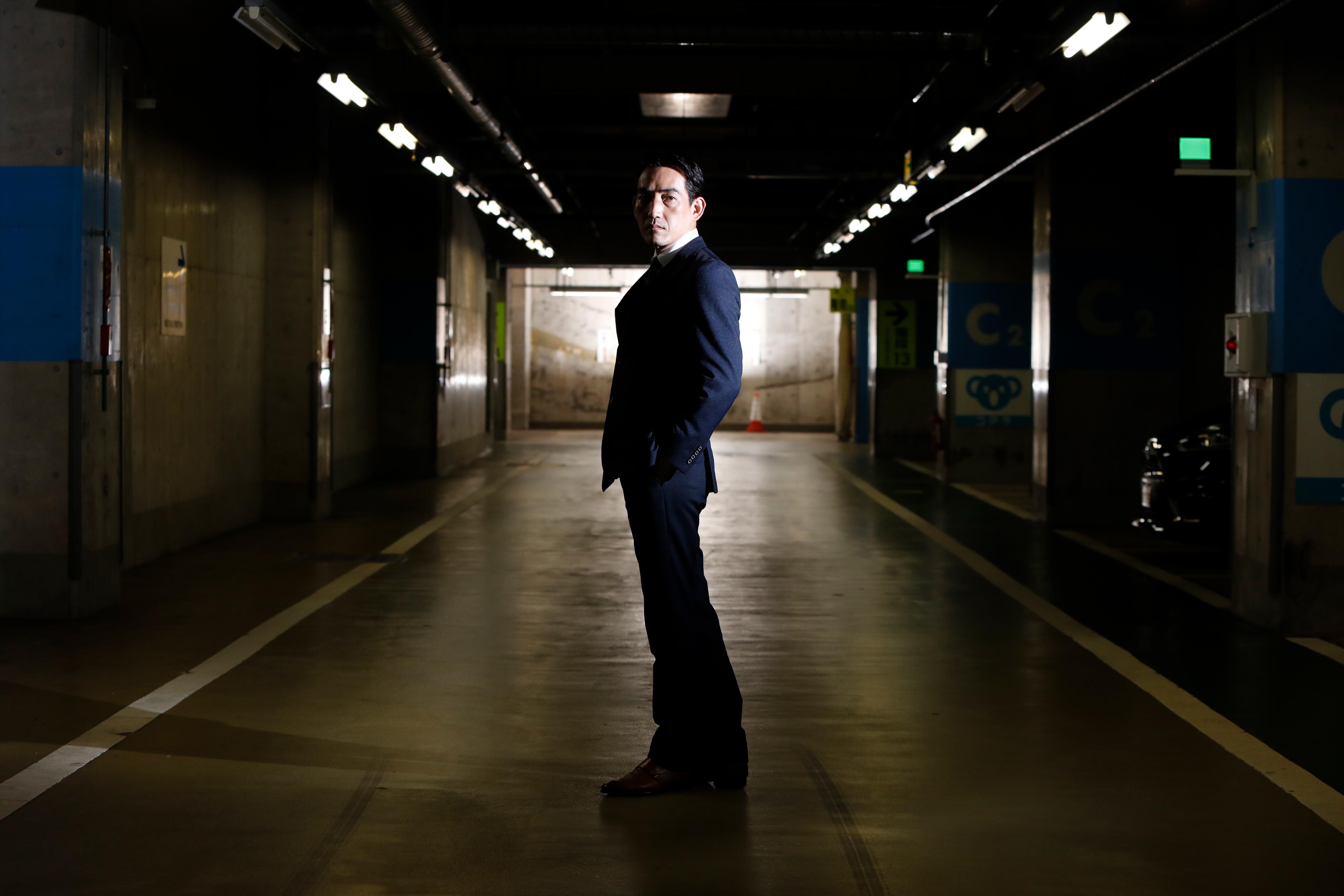 メンズON・OFF　男性ポートレート撮影　ロケフォト