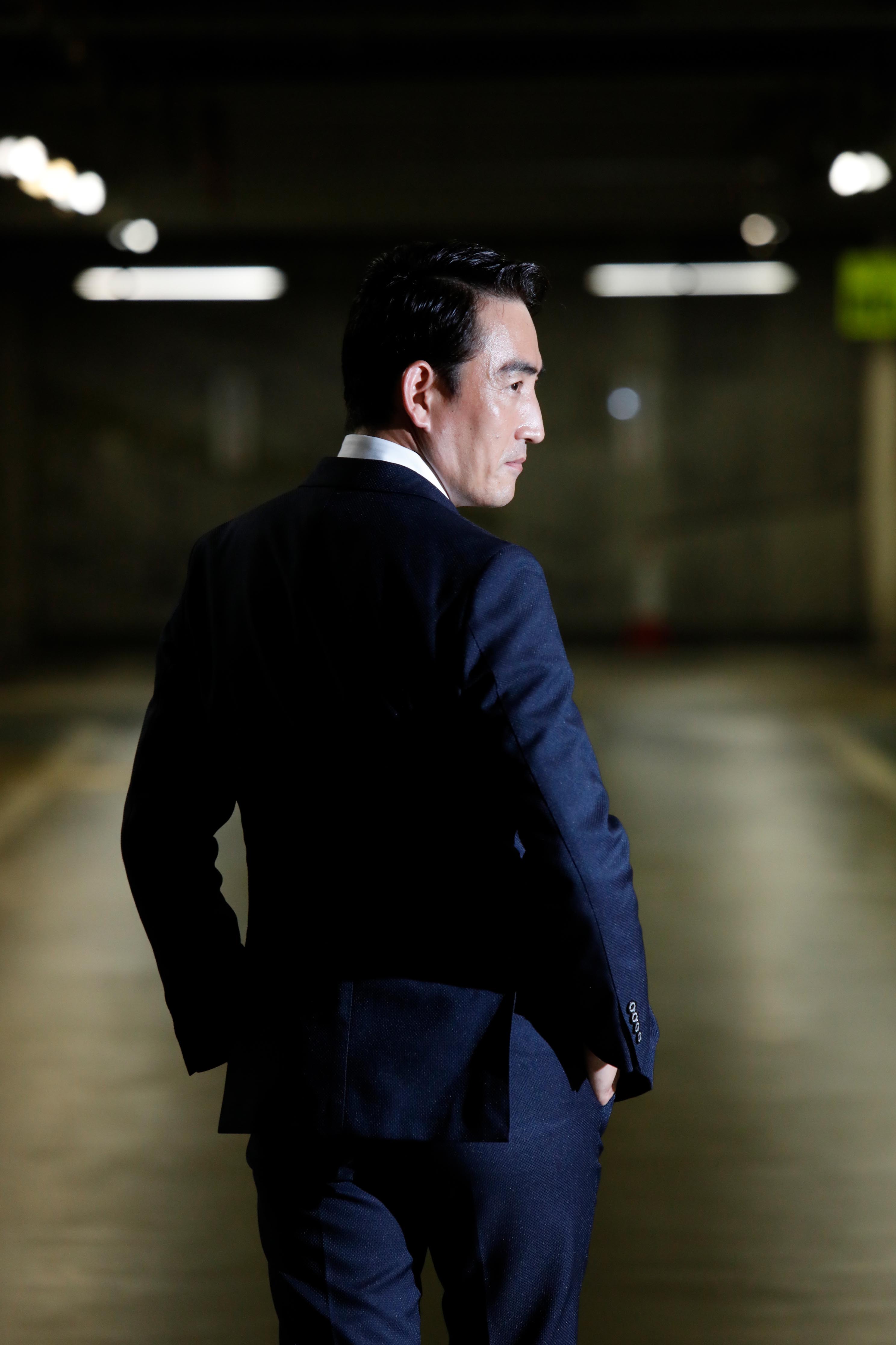 メンズON・OFF　男性ポートレート撮影　ロケフォト