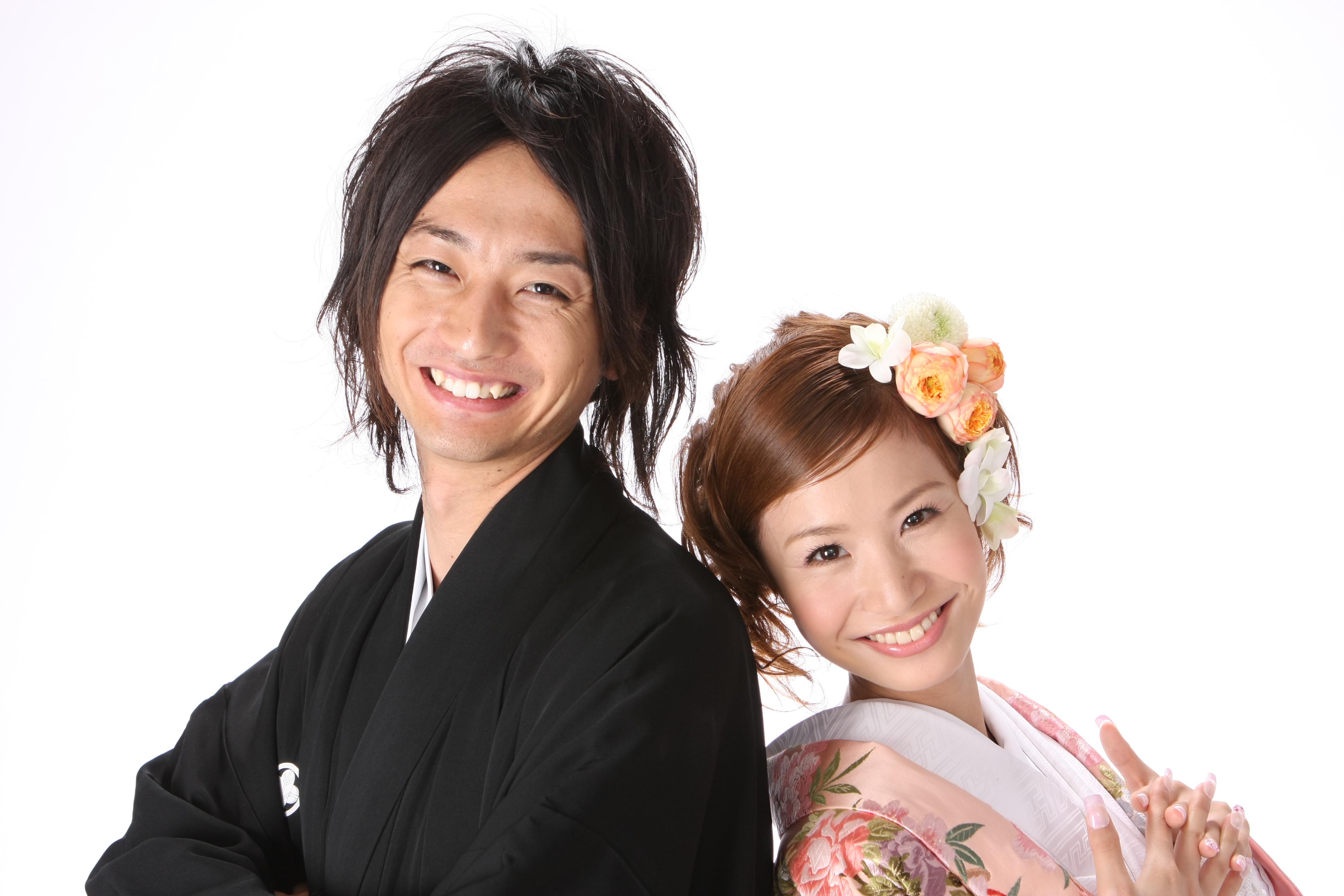 ブライダルフォト　前撮り　スタジオ撮影