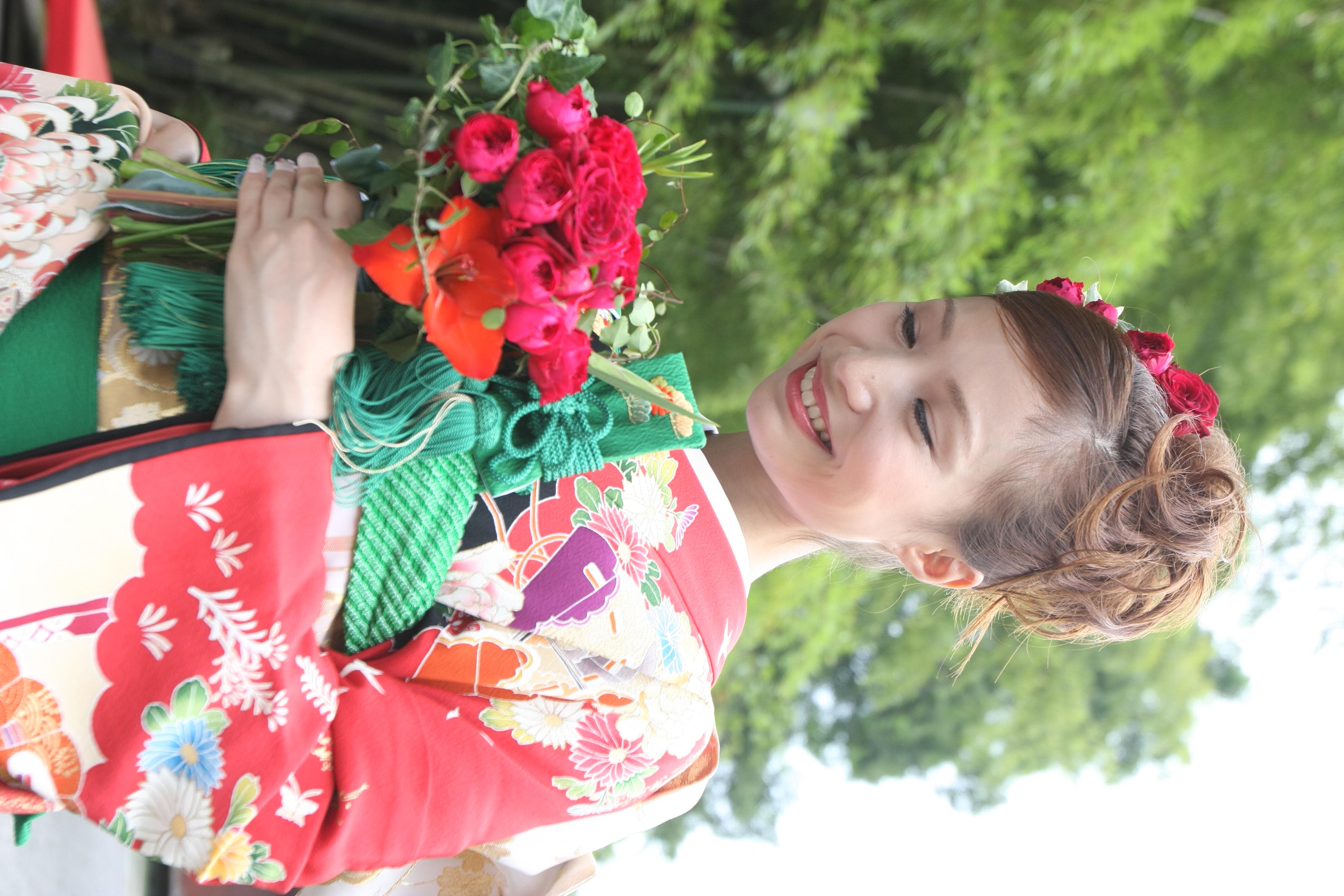 ブライダルフォト　前撮り　ロケフォト