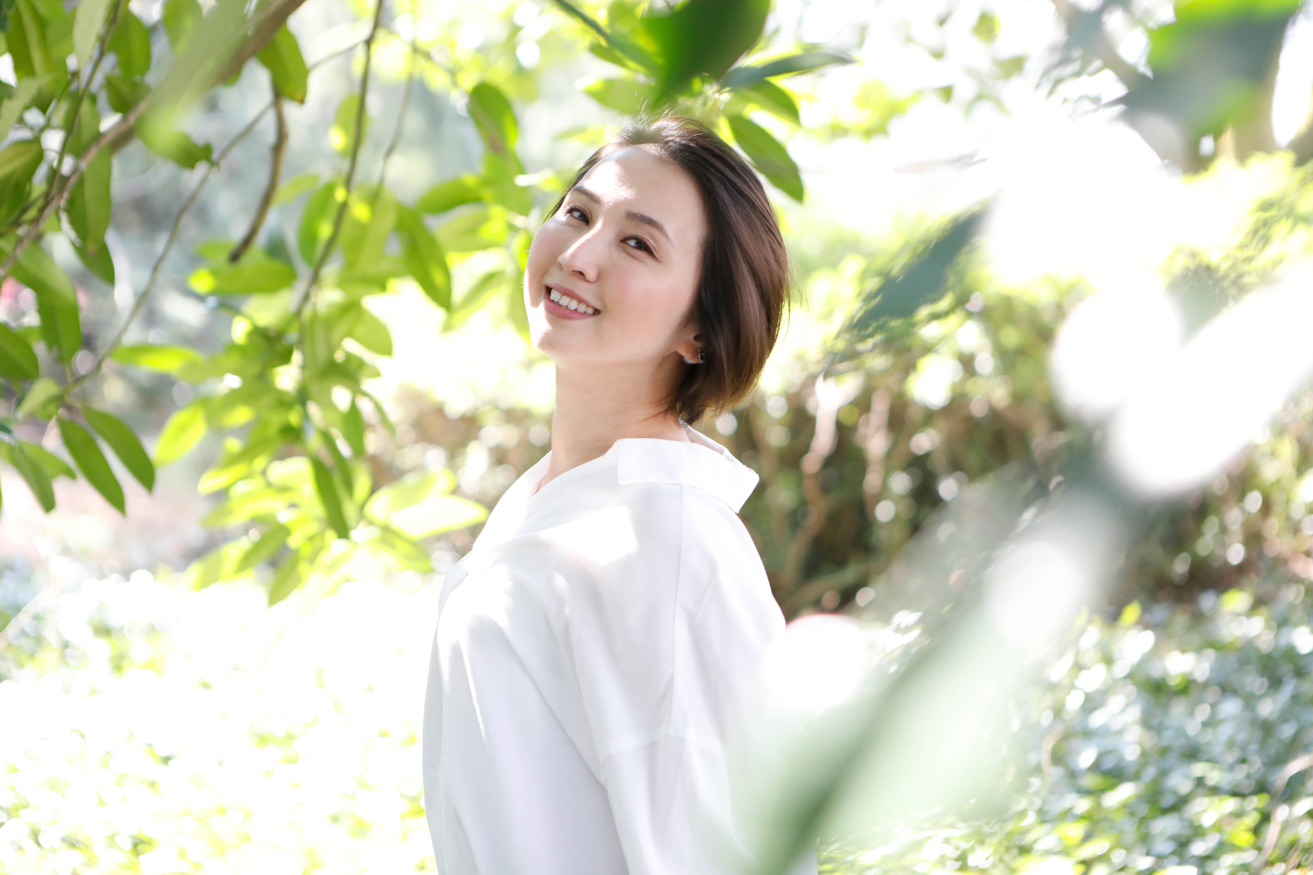 大人女子ポートレート　ロケフォト　さわやか